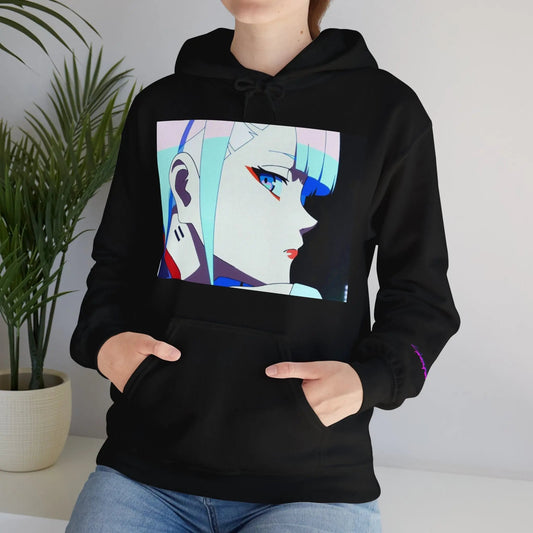 Heavy Blend Hoodie – Unisex Cotton Polyester Sweatshirt With Kangaroo Pocket Black Hoodie