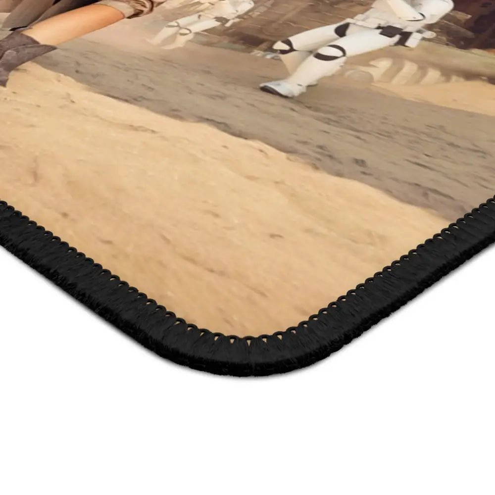 Star Wars Battlefront Rey & Stormtroopers Gaming Mouse Pad - Rectangle / 9’’ × 7’’ - Home Decor