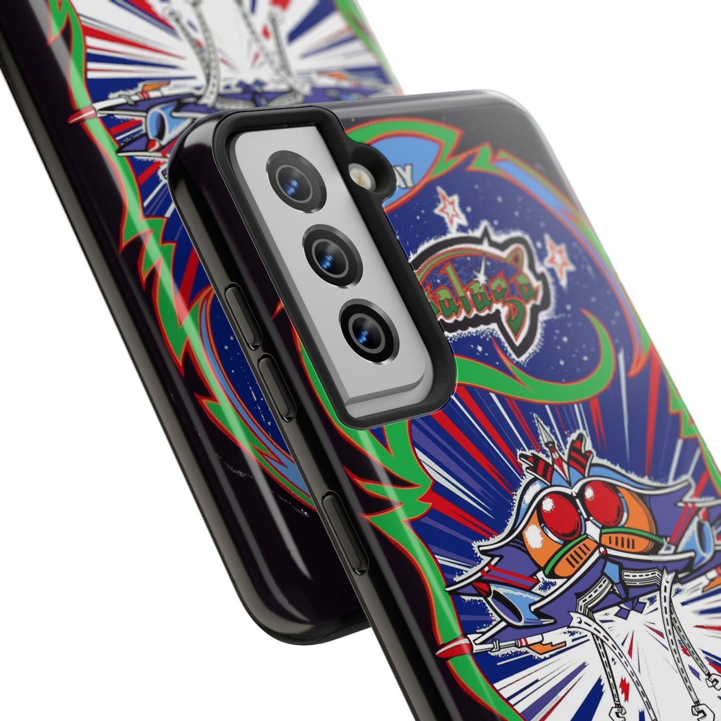 Galaga inspired Classic Arcade Tough Phone Cases
