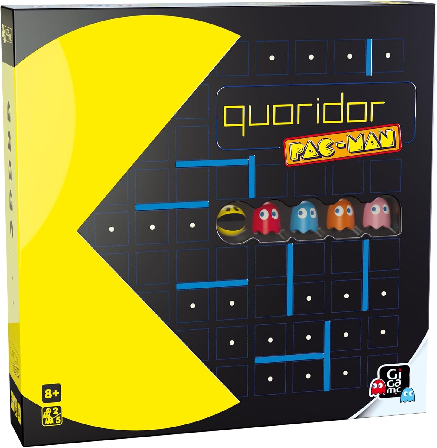 Quoridor Pac-Man Game | Classic Arcade Themed Board Game | Fun Family Activity | 2 to 5 Players Games
