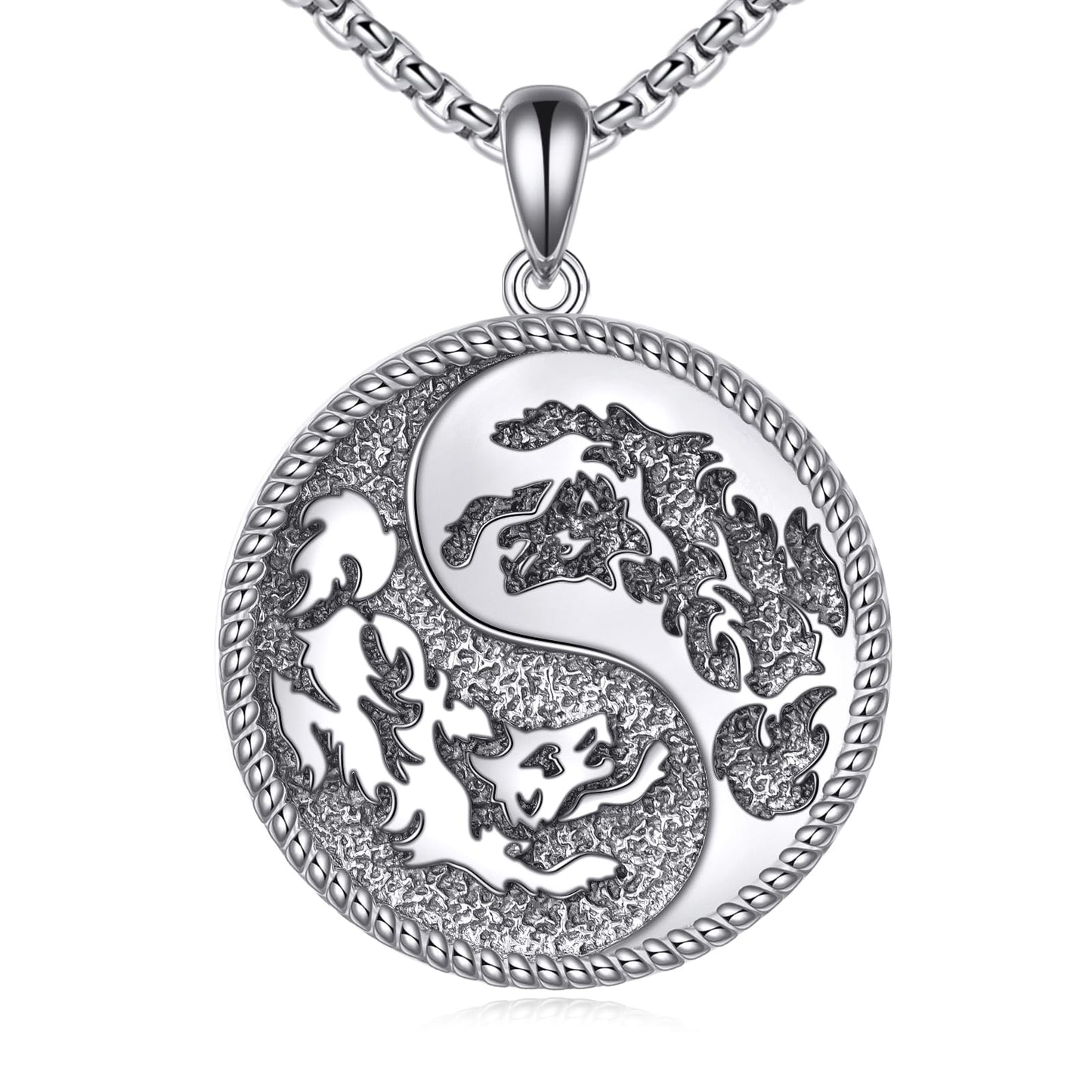 Viking Necklace for Men Sterling Silver Arrowhead/Therian/Raven/Thors Hammer Pendant Necklaces Jewelry Gifts for Men Women
