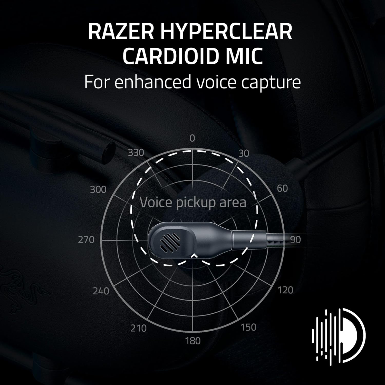 Gaming Headset - Razer BlackShark V2 X | 50mm Audio Drivers | Cardioid Microphone | Lightweight, Comfortable Earcups Gaming Accessories