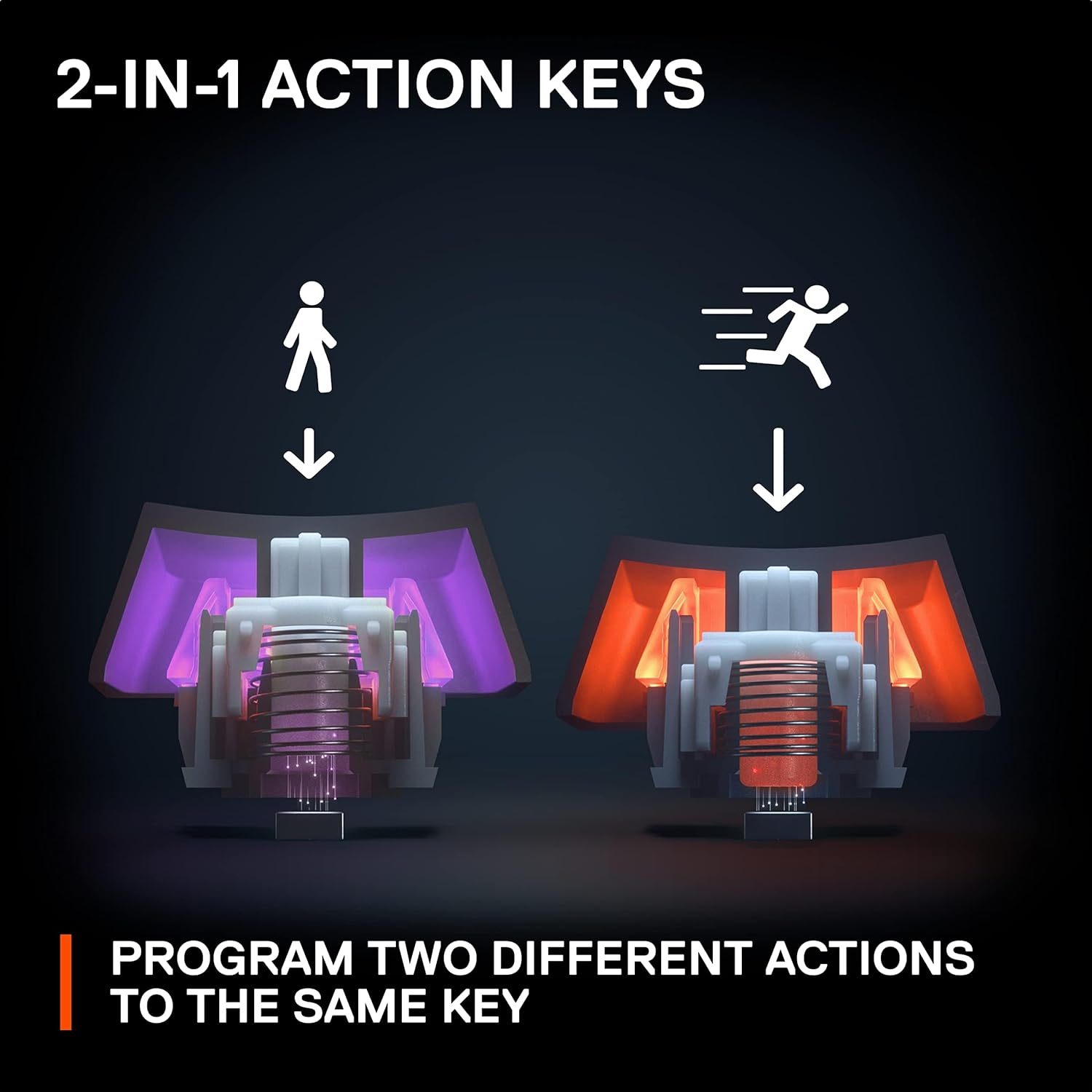 Gaming Keyboard Mechanical RGB With Adjustable Actuation β SteelSeries Apex Pro Wired Gaming Accessories