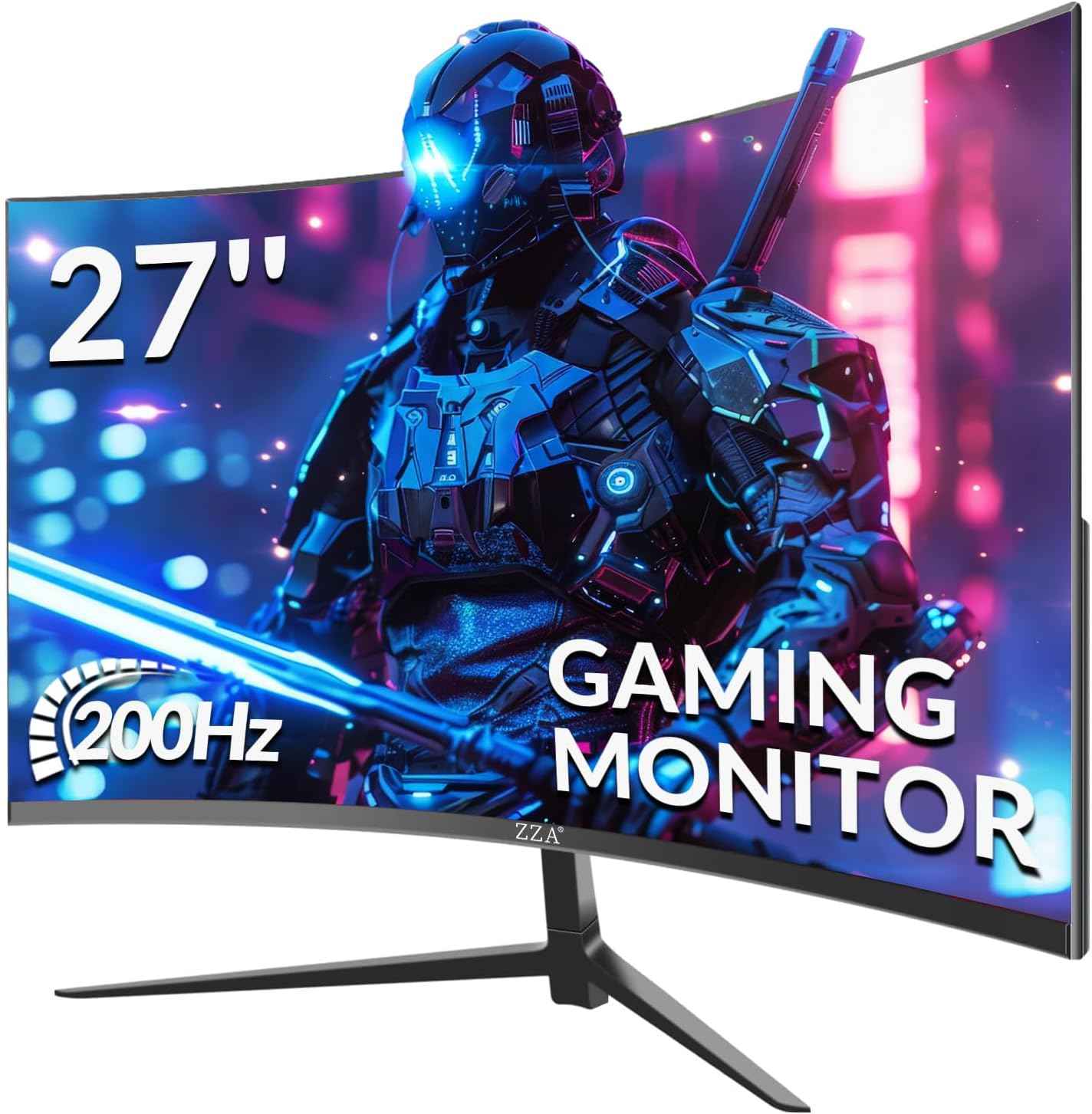 27 Inch Gaming Monitor - Curved FHD Display | 200Hz Refresh Rate | 1ms Response Time Gaming Accessories