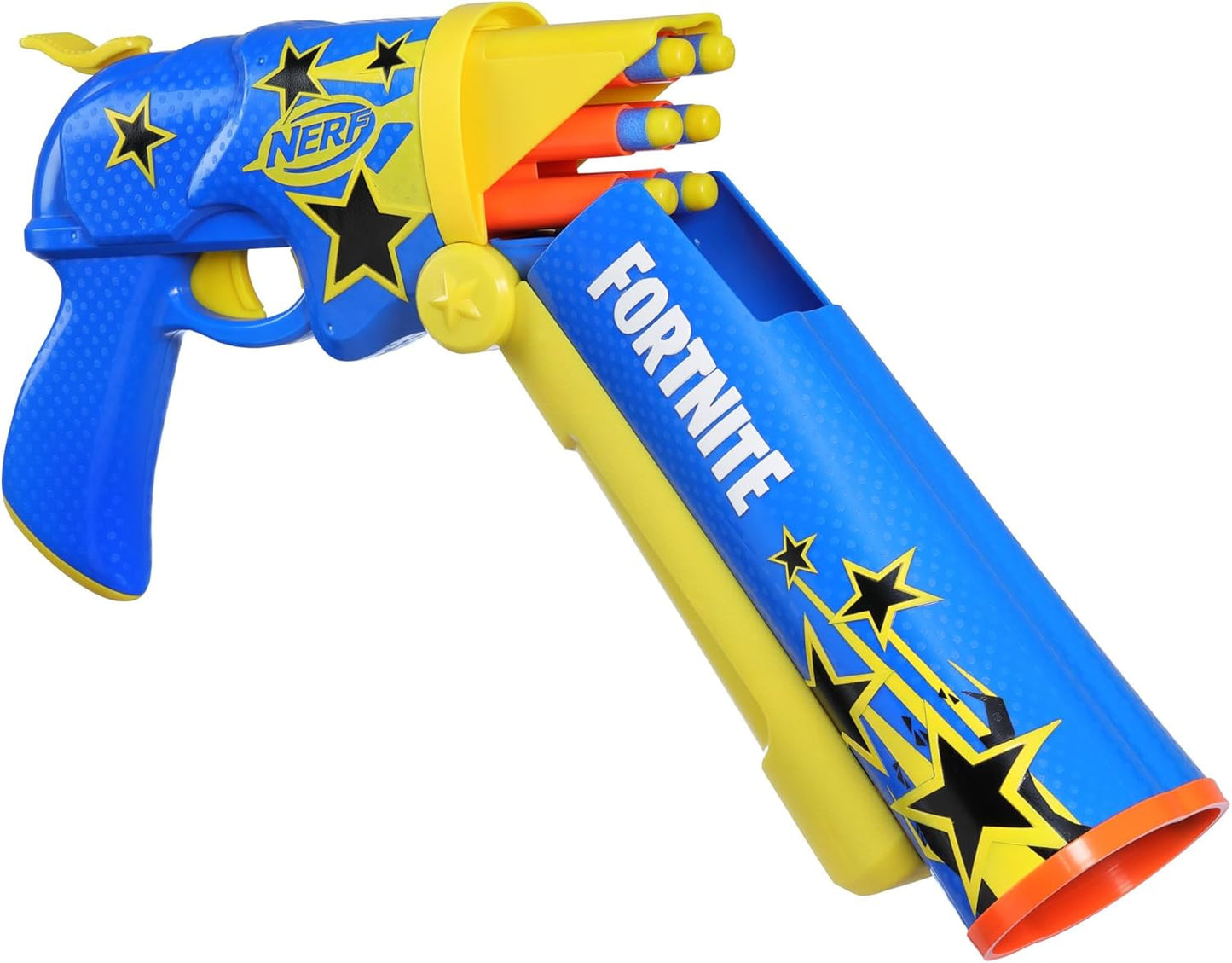 Nerf Fortnite Blaster β Half Tone Hero Wrap | Break Open Barrel, 12 Elite Darts Toy