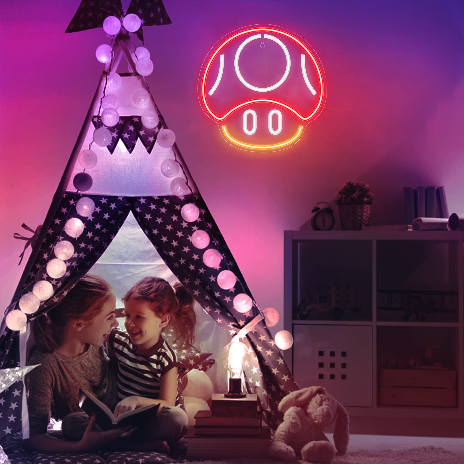 Gaming Neon Sign - LED Neon Light for Game Room Decoration | Teen Gamer Gift Home Decor