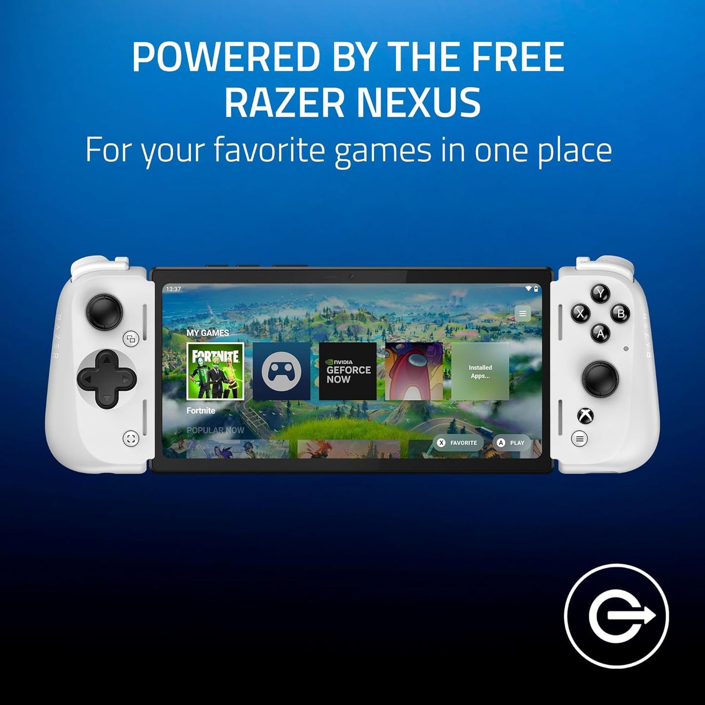 Razer Kishi V2 Mobile Gaming Controller for Android: Console Quality Controls - Universal Fit - Stream PC, Xbox, PlayStation, Touch Screen Android Games - Customizable Triggers - Ergonomic Design