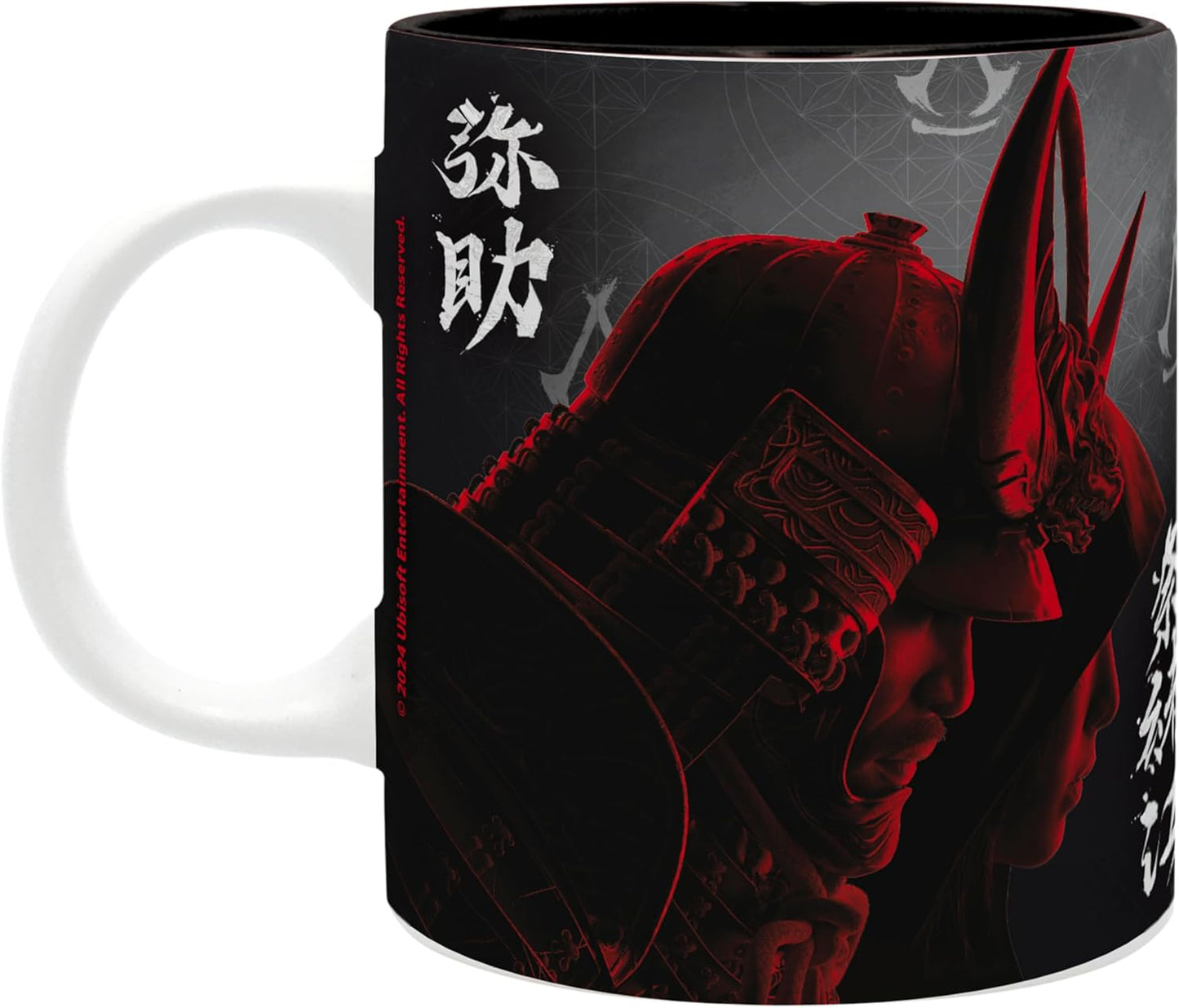 ABYSTYLE Assassin's Creed Crest Shadows Ceramic Coffee Mug 11 Oz. Video Game Drinkware Home & Kitchen Essential Gift
