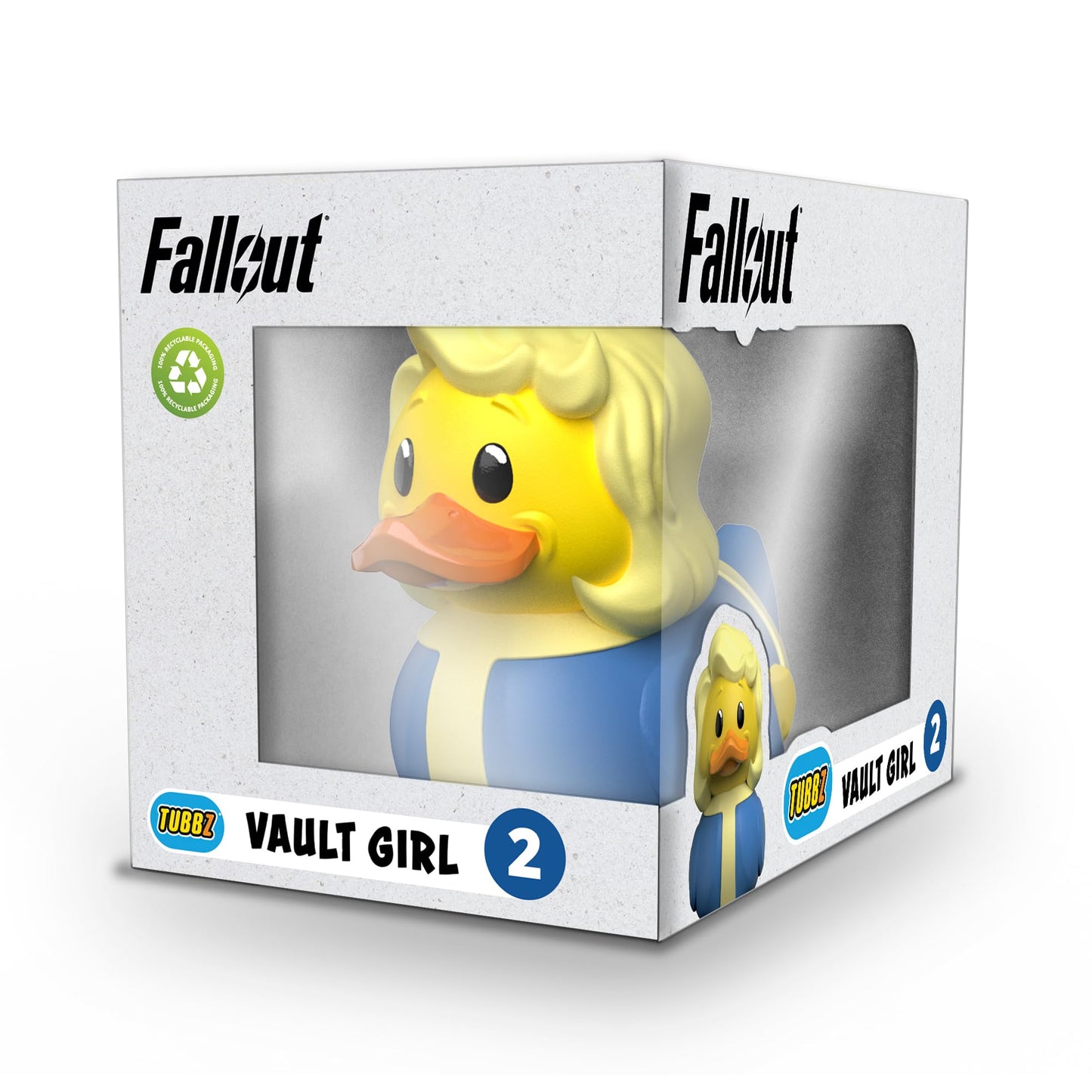 TUBBZ Boxed Edition Nuka Cola T-51 Collectable Vinyl Rubber Duck Figure - Official Fallout Merchandise - Thriller TV & Video Games
