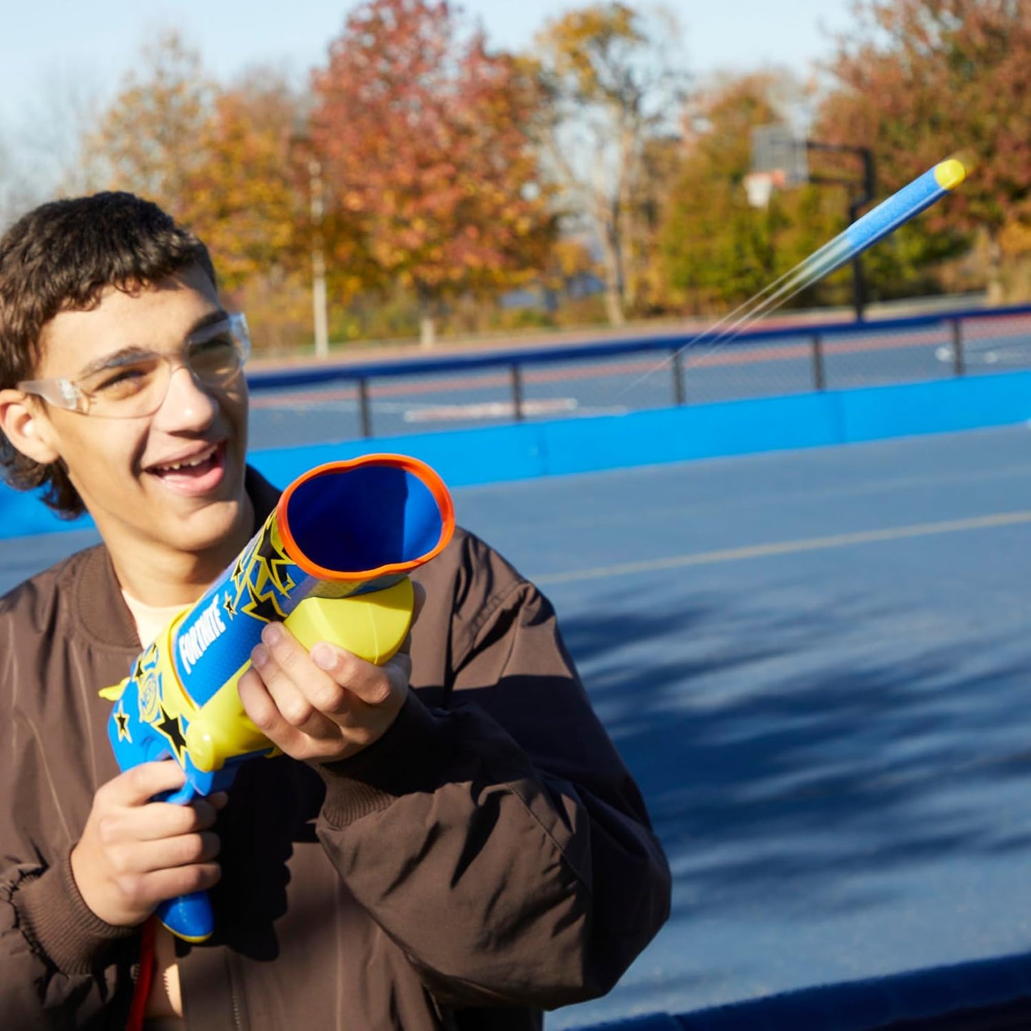 Nerf Fortnite Blaster β Half Tone Hero Wrap | Break Open Barrel, 12 Elite Darts Toy