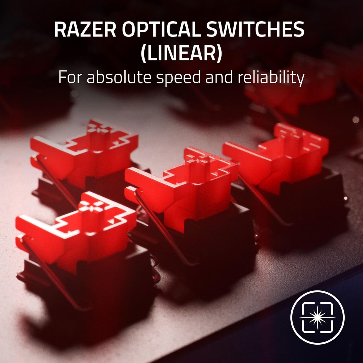 Razer Huntsman V2 Optical Gaming Keyboard: Linear Optical Switches - 8000Hz Polling Rate - Doubleshot PBT Keycaps - Dedicated Media Keys & Dial - Ergonomic Wrist Rest - Snap Tap