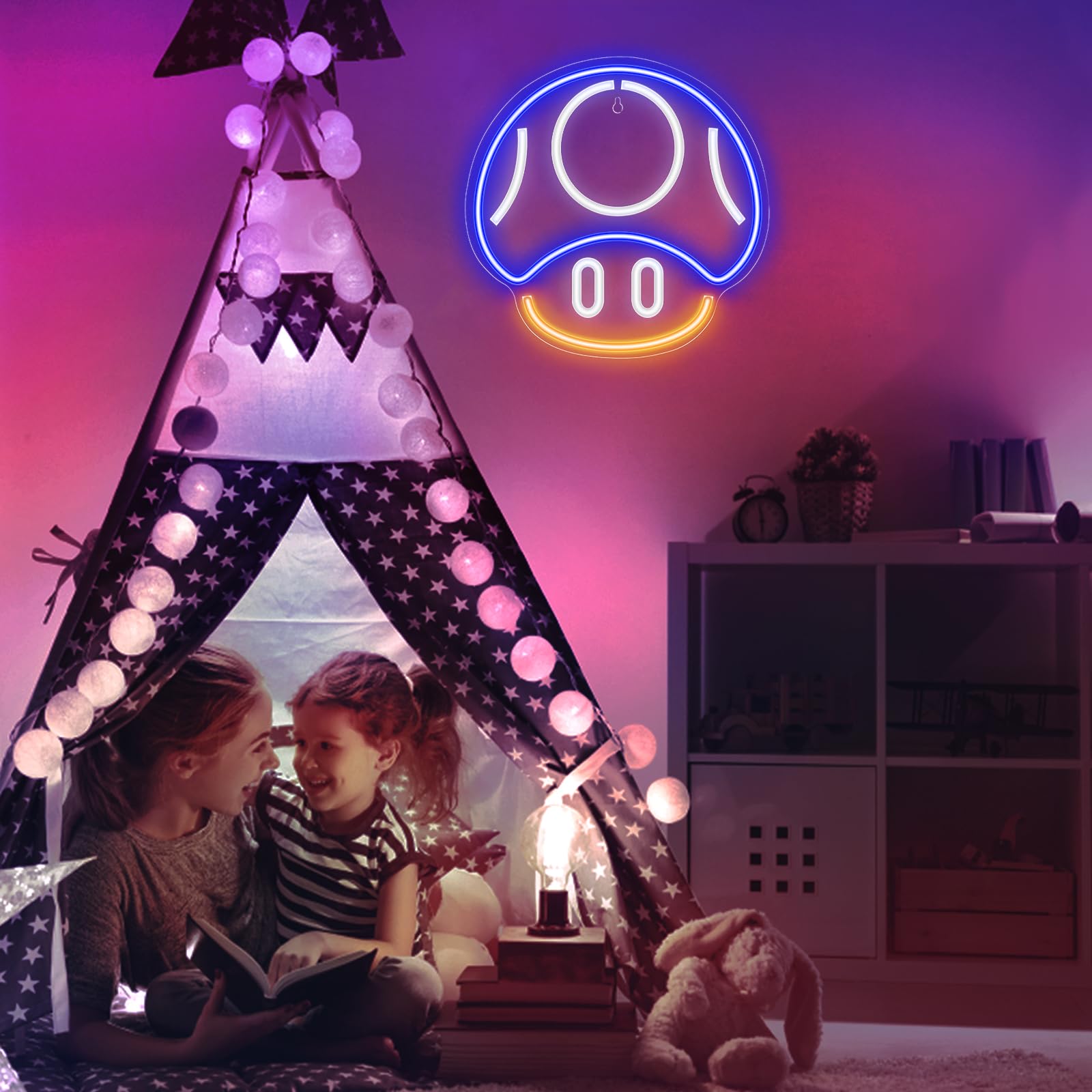 Gaming Neon Sign - LED Neon Light for Game Room Decoration | Teen Gamer Gift Home Decor