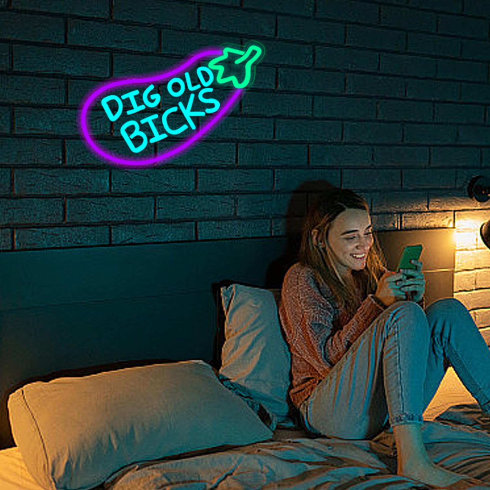 Skull Neon Sign – Yellow LED Neon Lights for Game Room Decor & Man Cave Lighting Home Decor