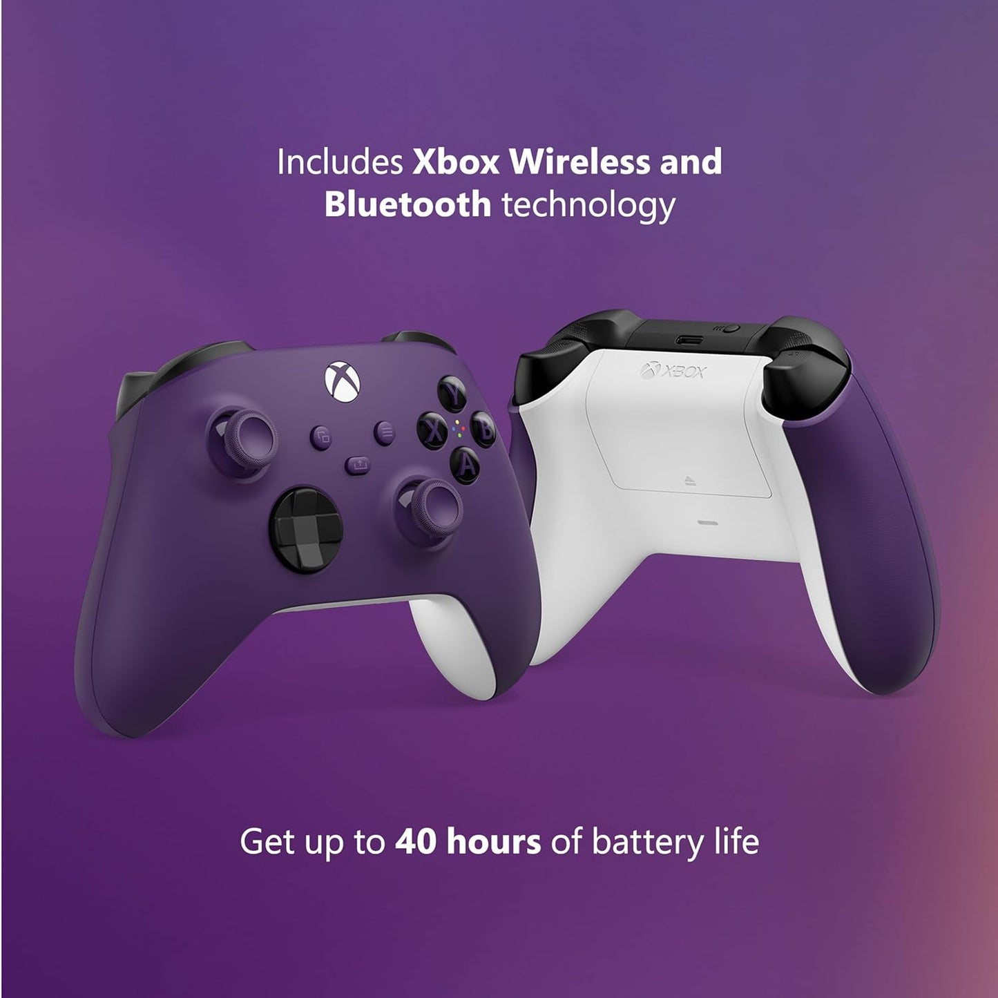 Xbox Wireless Controller - Shock Blue Gamepad With Bluetooth, USB-C & Hybrid D-Pad Gaming Accessories