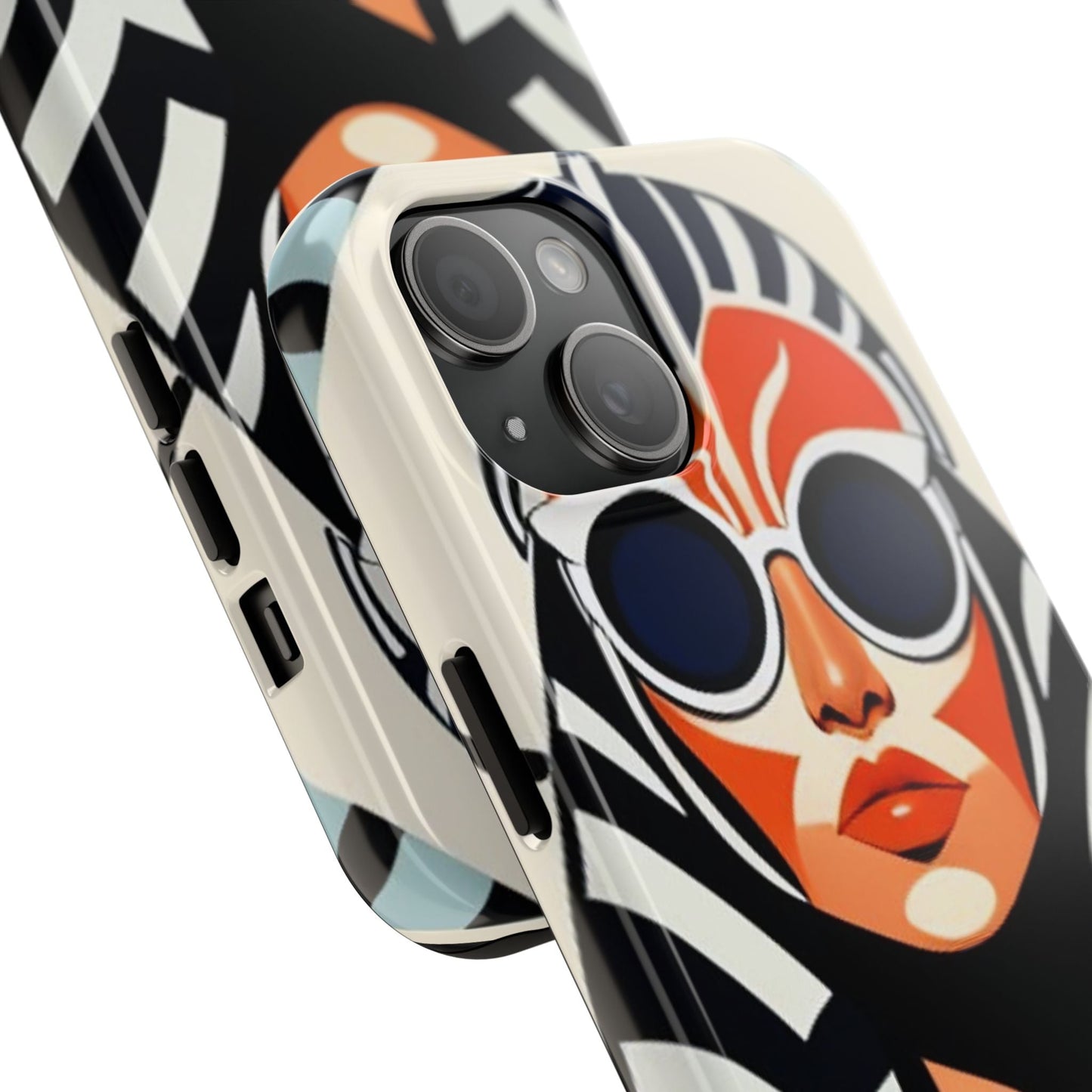 Ahsoka Tano Inspired Tough Phone Case - Star Wars Phone Case, Cute Phone Cover, Custom Phone Protector, Designer Phone Case, Personalized