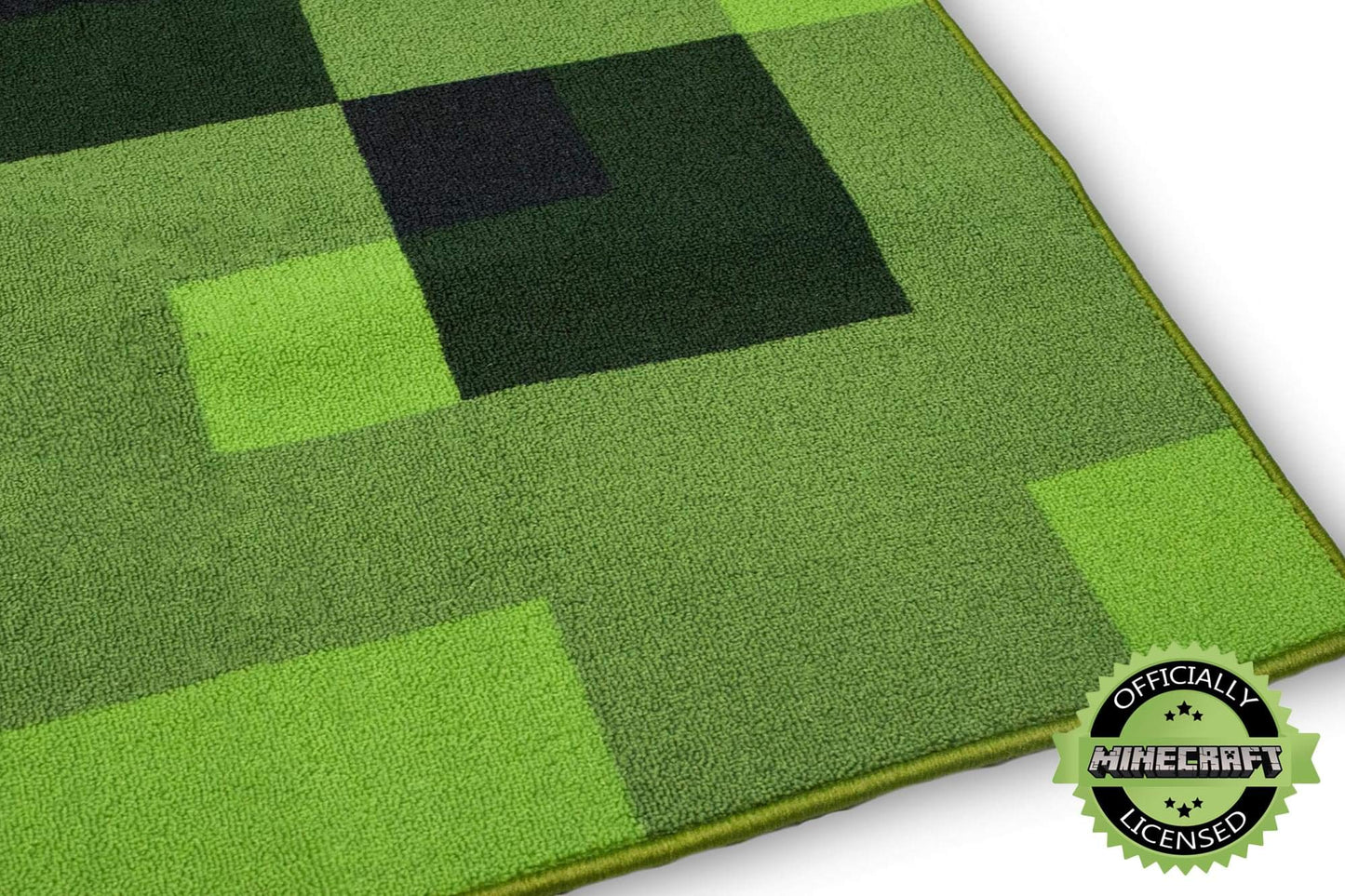 Minecraft Area Rug TNT Block Decorations Merch Video Game Decorations TNT Decorations | 39-Inch Square Area Rug
