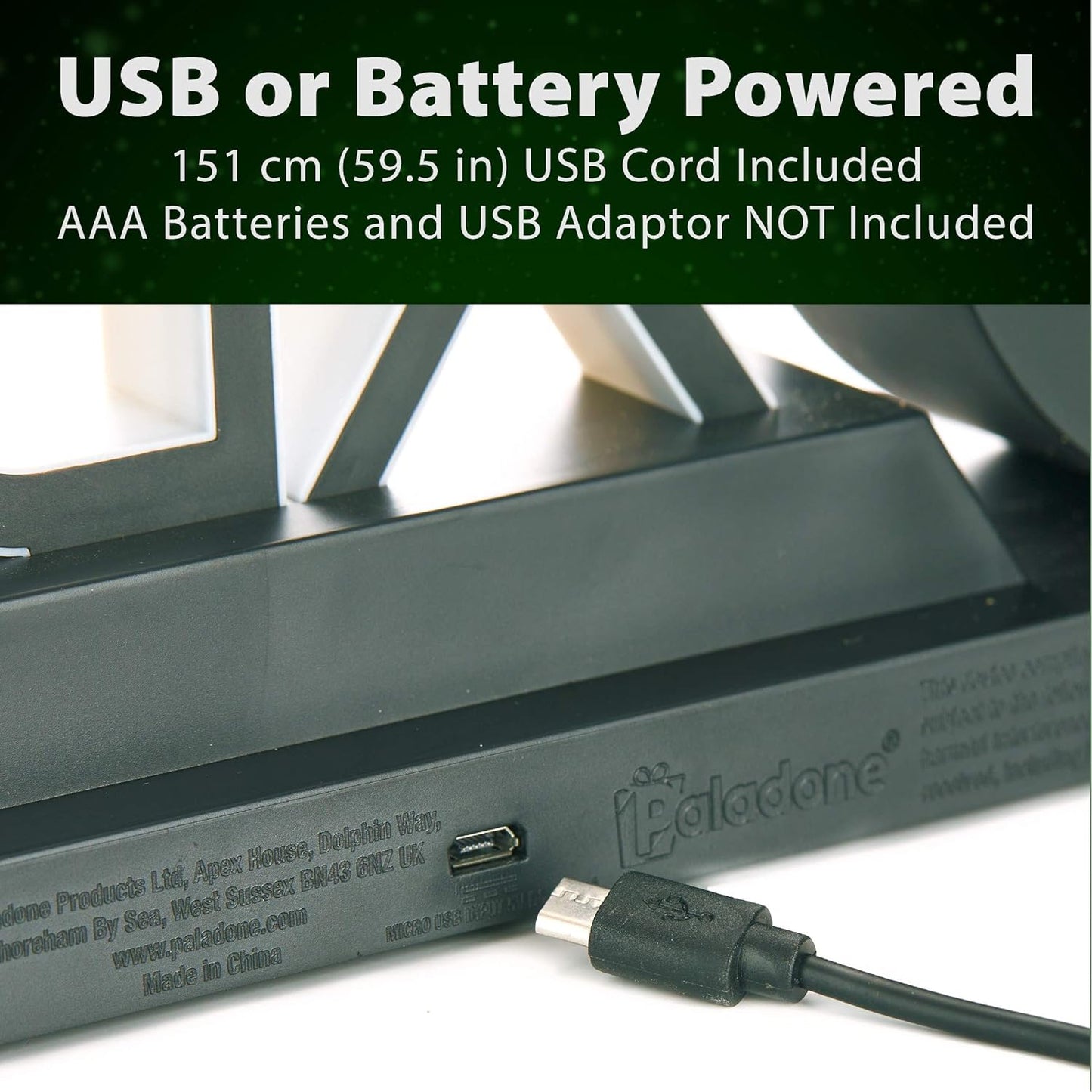 Xbox Icons Light - USB Powered Gaming Desk Lamp with Dynamic & Standard Lighting Modes