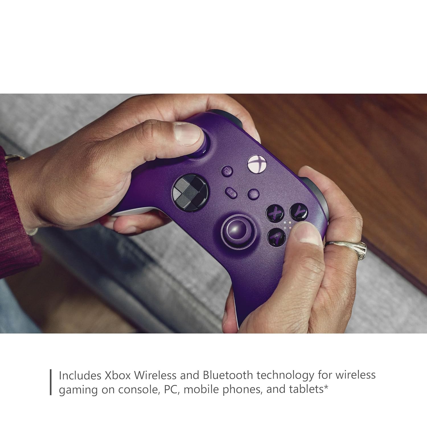 Xbox Wireless Controller - Shock Blue Gamepad With Bluetooth, USB-C & Hybrid D-Pad Gaming Accessories