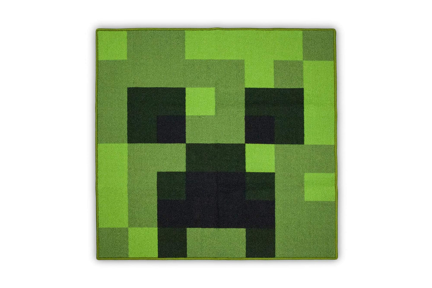 Minecraft Area Rug TNT Block Decorations Merch Video Game Decorations TNT Decorations | 39-Inch Square Area Rug