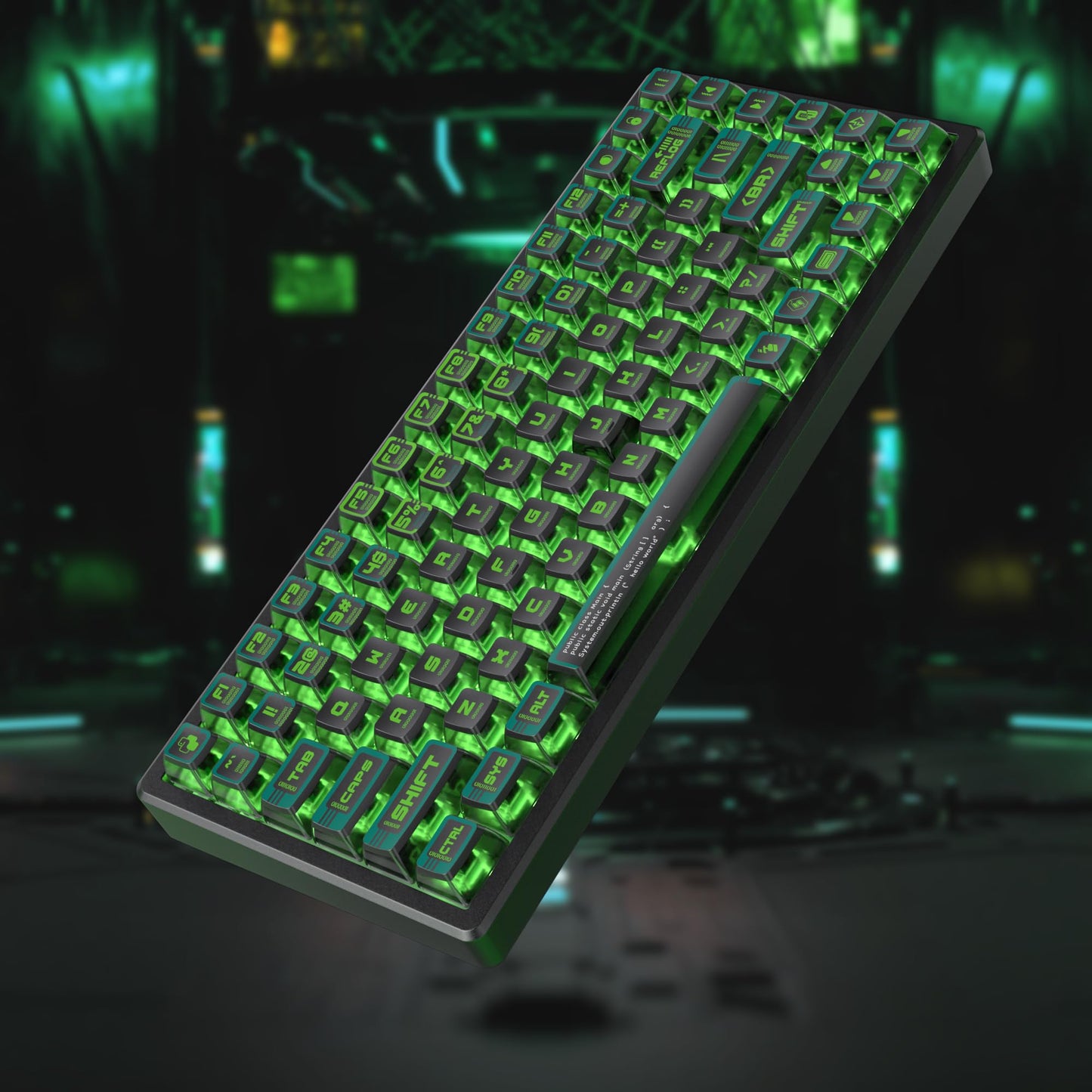 GTSP 61 Keycaps 60 Percent, Ducky One 2 Mini Keycaps for Mechanical Keyboard OEM Profile RGB PBT Keycap Set with Key Puller for Cherry MX Switches SK 61/Joker (Only keycaps) Blue