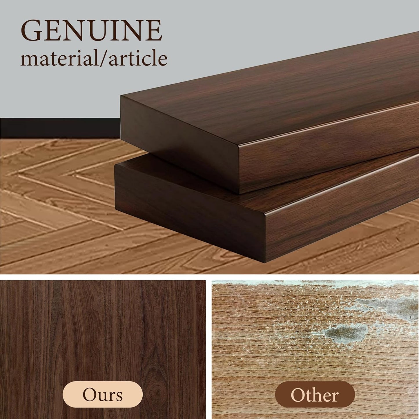 LED Floating Wall Shelf – Adjustable Glass Shelves, Hooks & RGB Lighting for Game Room Home Decor