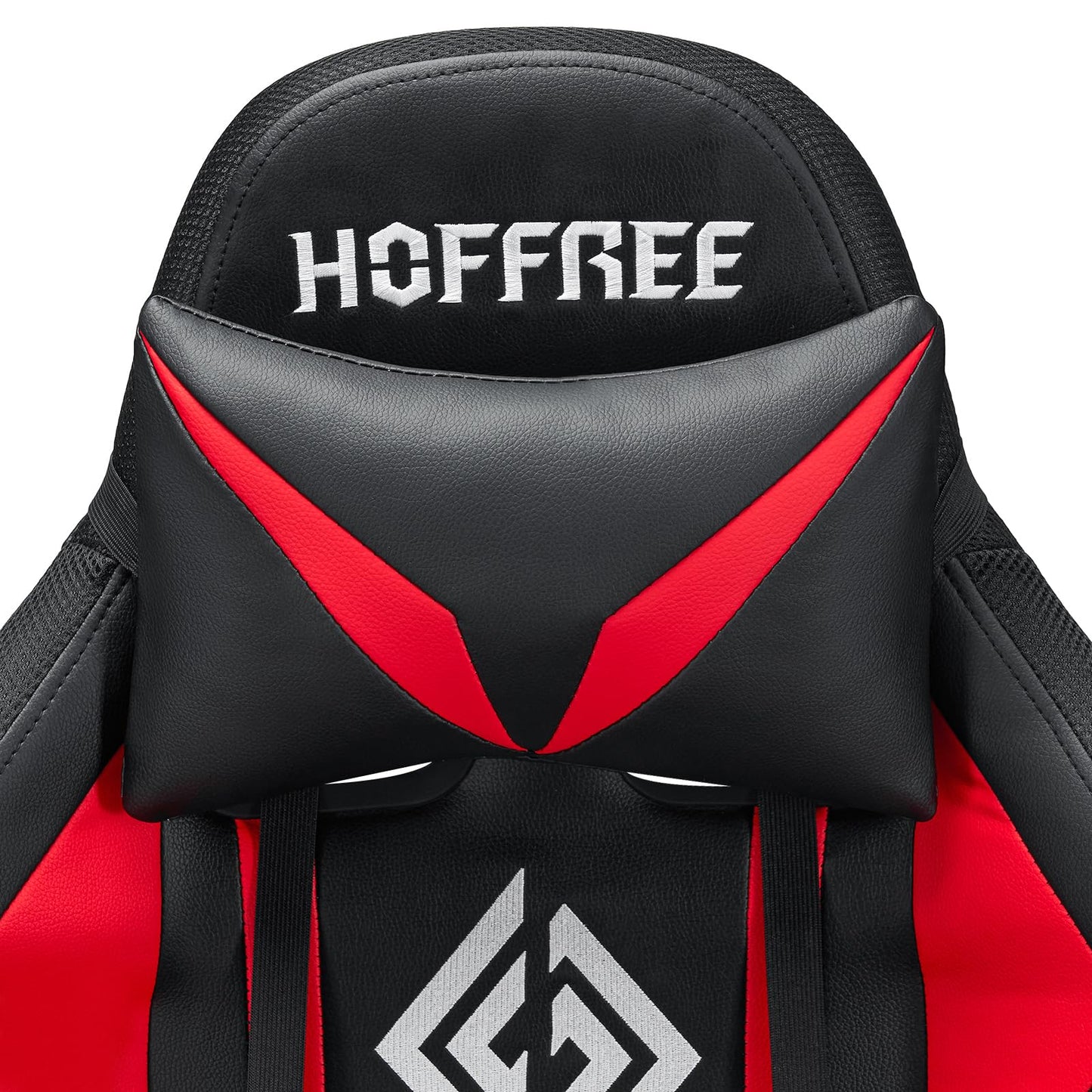 RGB Gaming Chair – Massage Gaming Chair with Bluetooth Speakers, Footrest & LED Lights Gaming Accessories