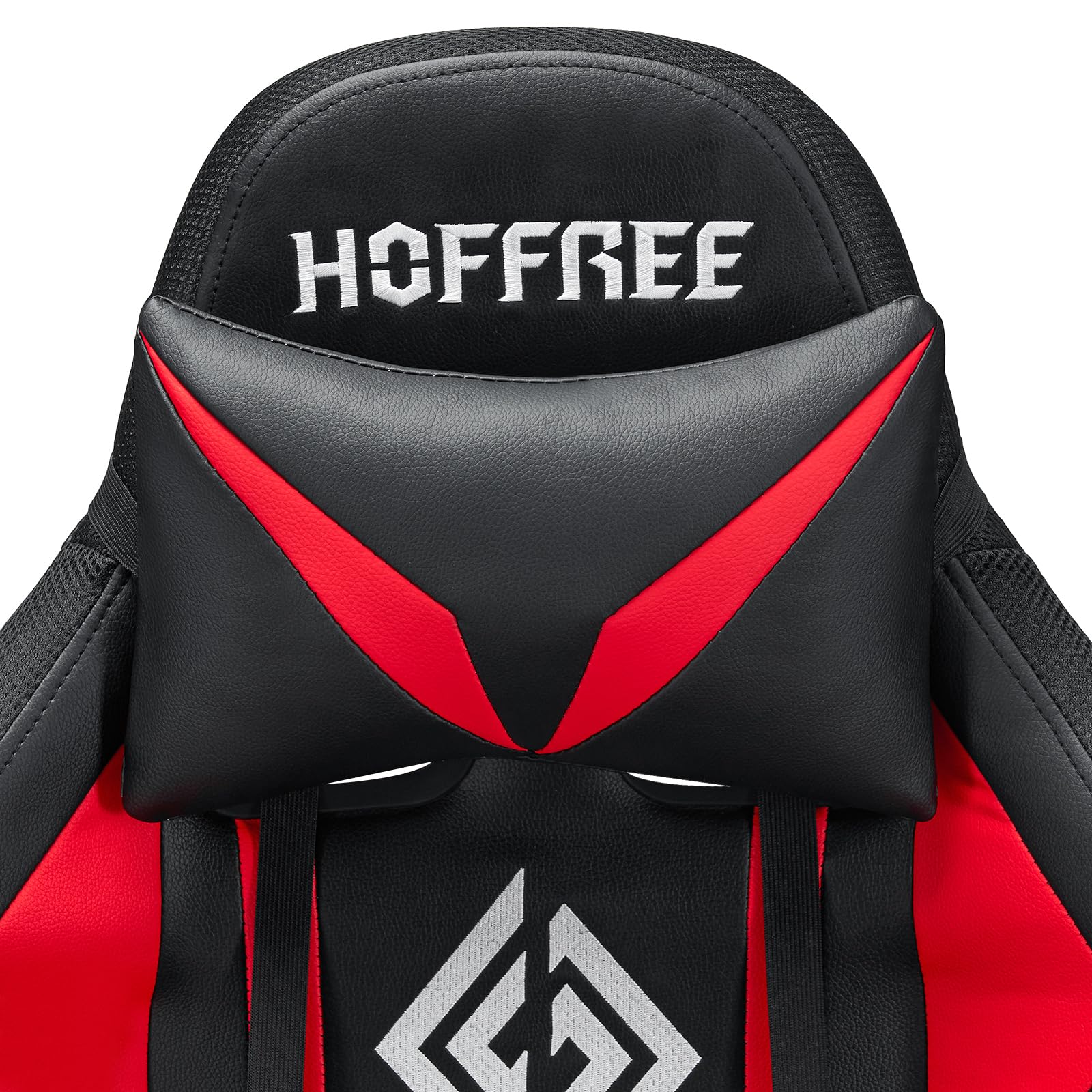 RGB Gaming Chair – Massage Gaming Chair with Bluetooth Speakers, Footrest & LED Lights Gaming Accessories