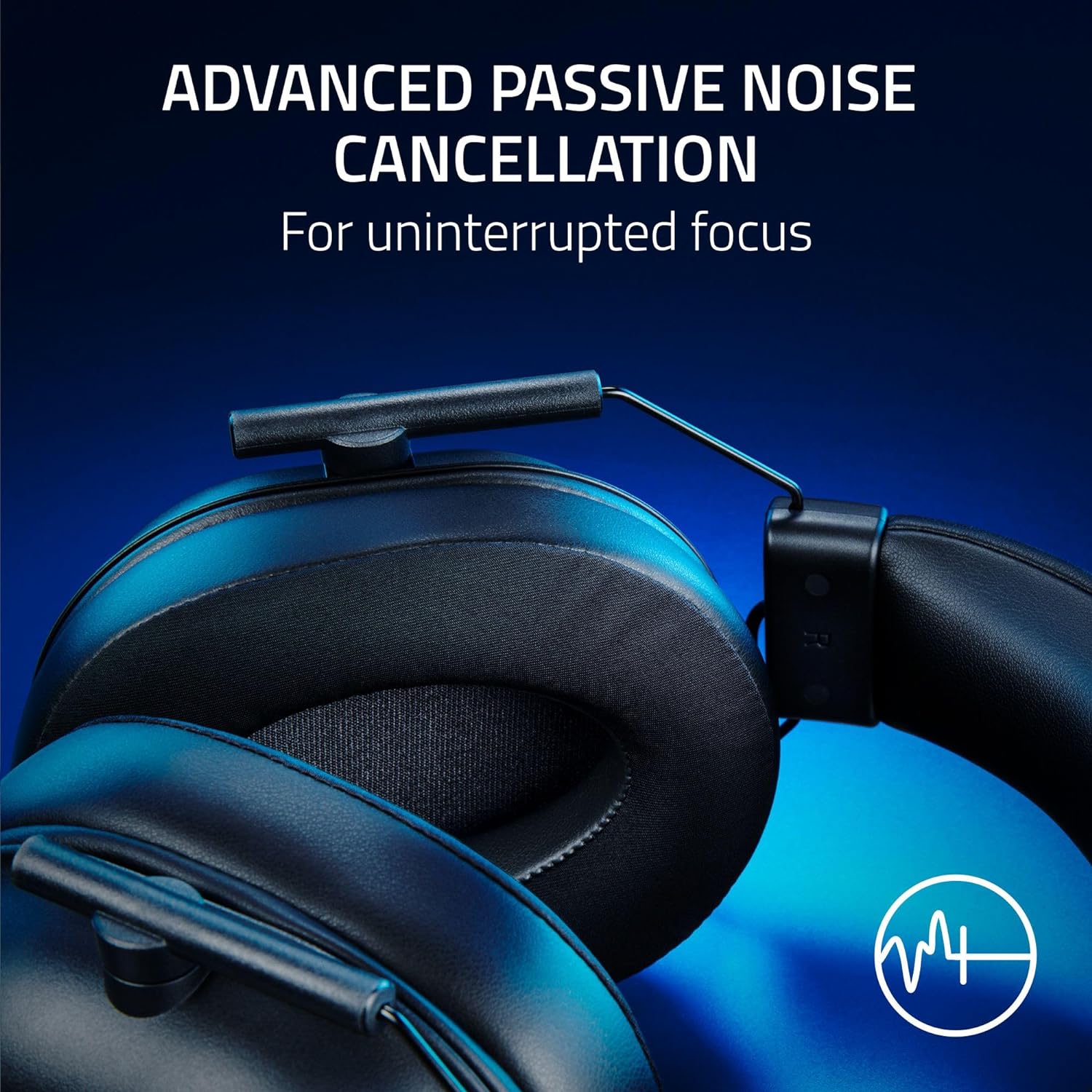 Gaming Headset - Razer BlackShark V2 X | 50mm Audio Drivers | Cardioid Microphone | Lightweight, Comfortable Earcups Gaming Accessories