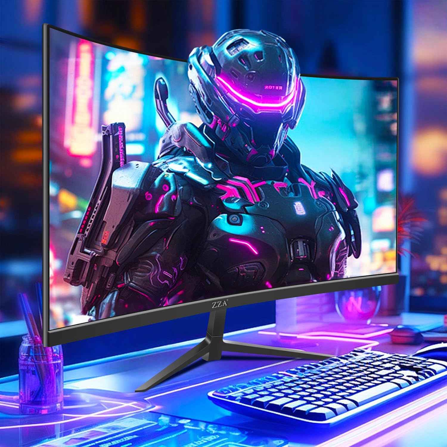 27 Inch Gaming Monitor - Curved FHD Display | 200Hz Refresh Rate | 1ms Response Time Gaming Accessories
