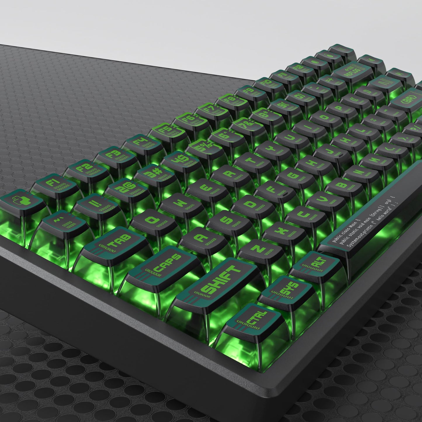 GTSP 61 Keycaps 60 Percent, Ducky One 2 Mini Keycaps for Mechanical Keyboard OEM Profile RGB PBT Keycap Set with Key Puller for Cherry MX Switches SK 61/Joker (Only keycaps) Blue
