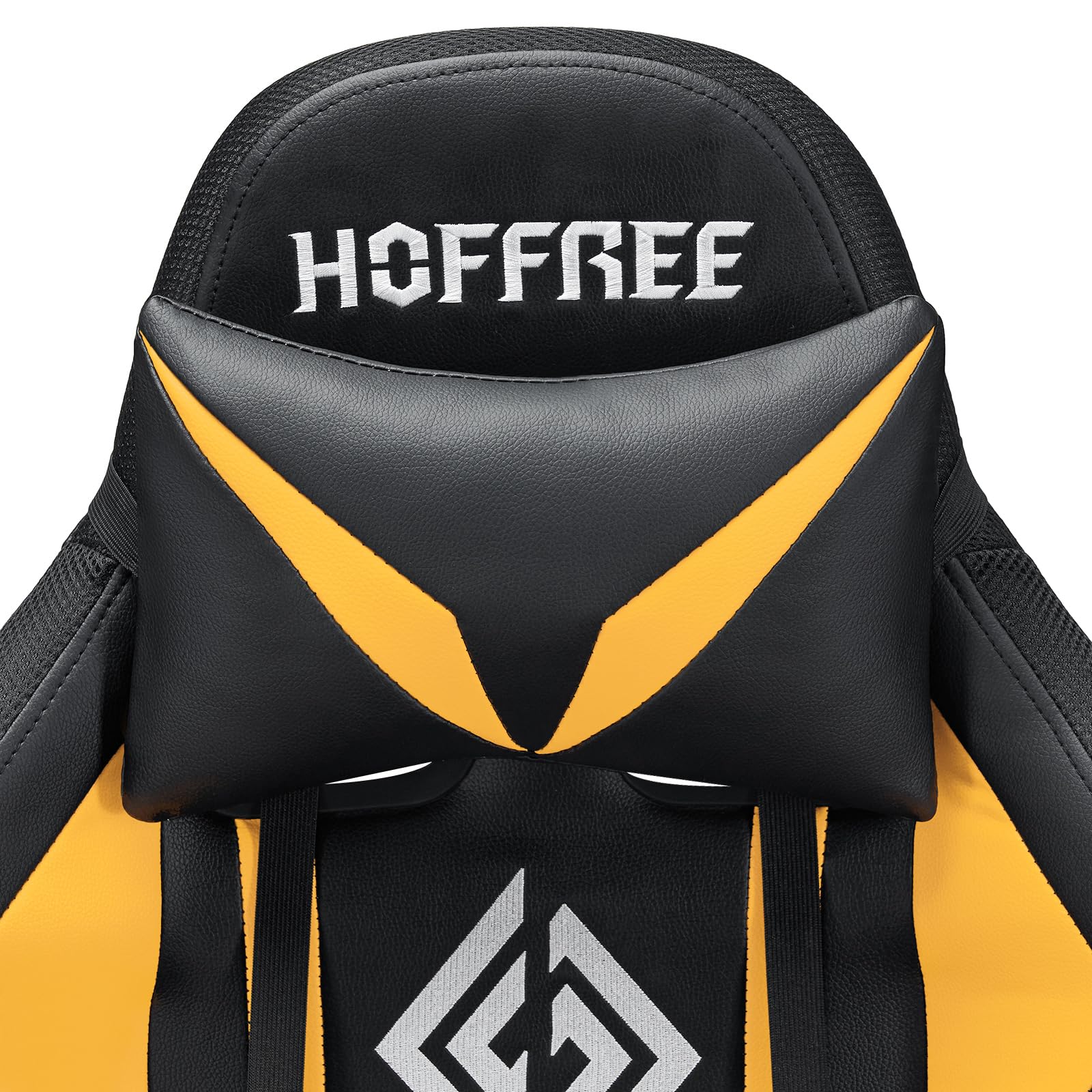 RGB Gaming Chair – Massage Gaming Chair with Bluetooth Speakers, Footrest & LED Lights Gaming Accessories