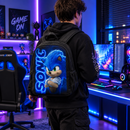 Sonic the Hedgehog 3-Piece Backpack Set