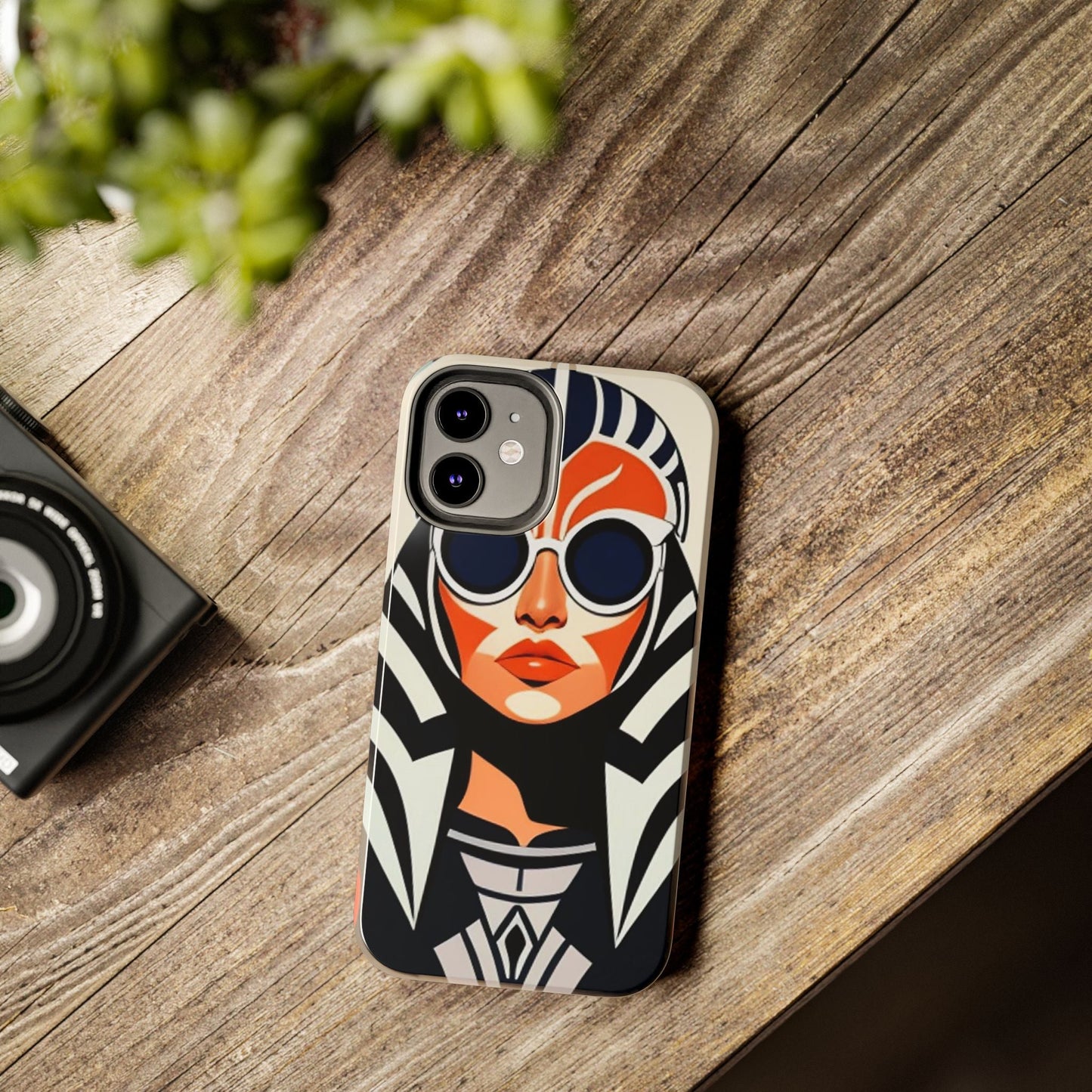 Ahsoka Tano Inspired Tough Phone Case - Star Wars Phone Case, Cute Phone Cover, Custom Phone Protector, Designer Phone Case, Personalized