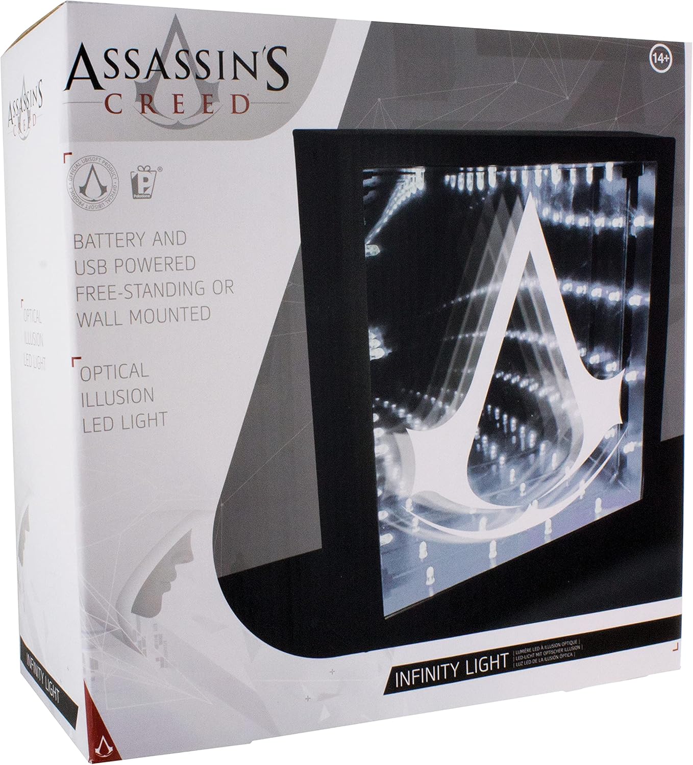 Assassins Creed Lamp – Officially Licensed Collectible LED Light With Infinity Design