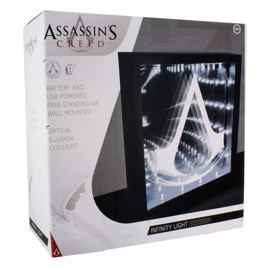 Assassins Creed Lamp – Officially Licensed Collectible LED Light With Infinity Design
