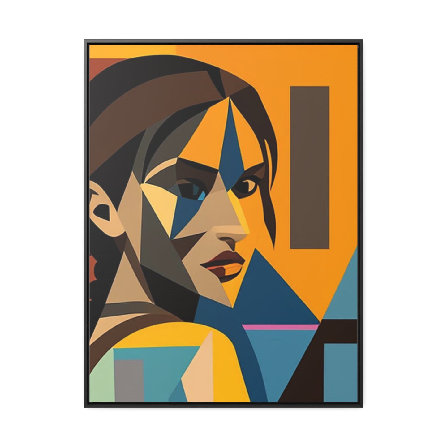 Gallery Canvas Wrap - Tomb Raider Lara Croft Vertical Frame
