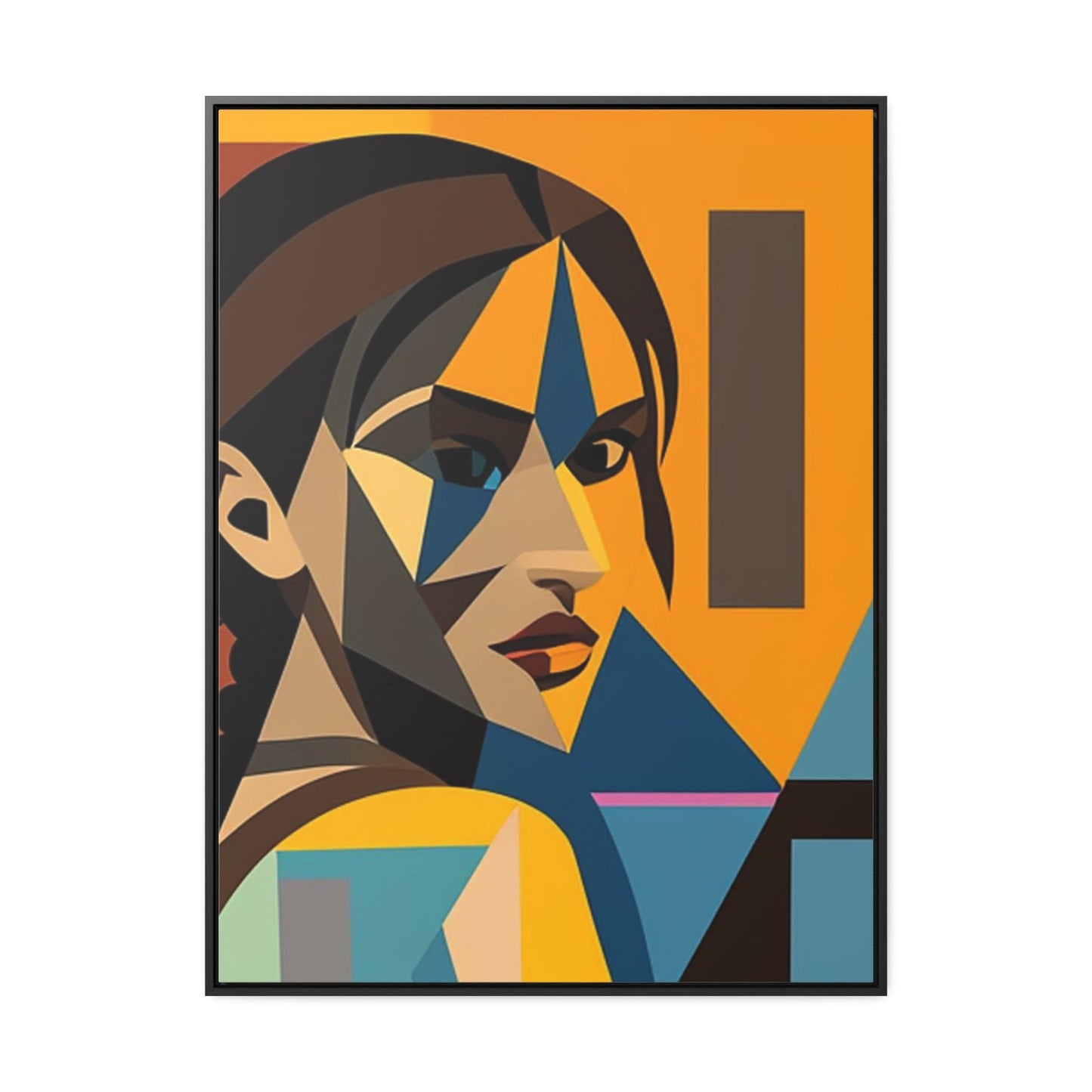 Gallery Canvas Wrap - Tomb Raider Lara Croft Vertical Frame