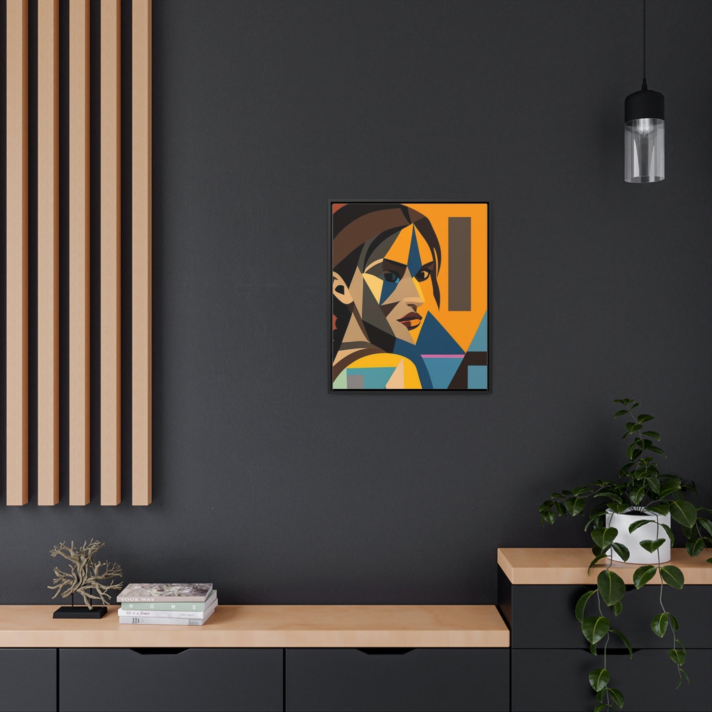 Gallery Canvas Wrap - Tomb Raider Lara Croft Vertical Frame