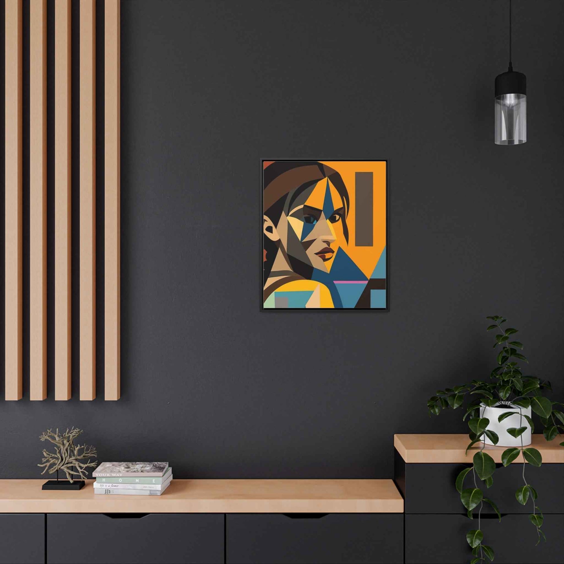 Gallery Canvas Wrap - Tomb Raider Canvas Wrap - Lara Croft Vertical Frame Canvas