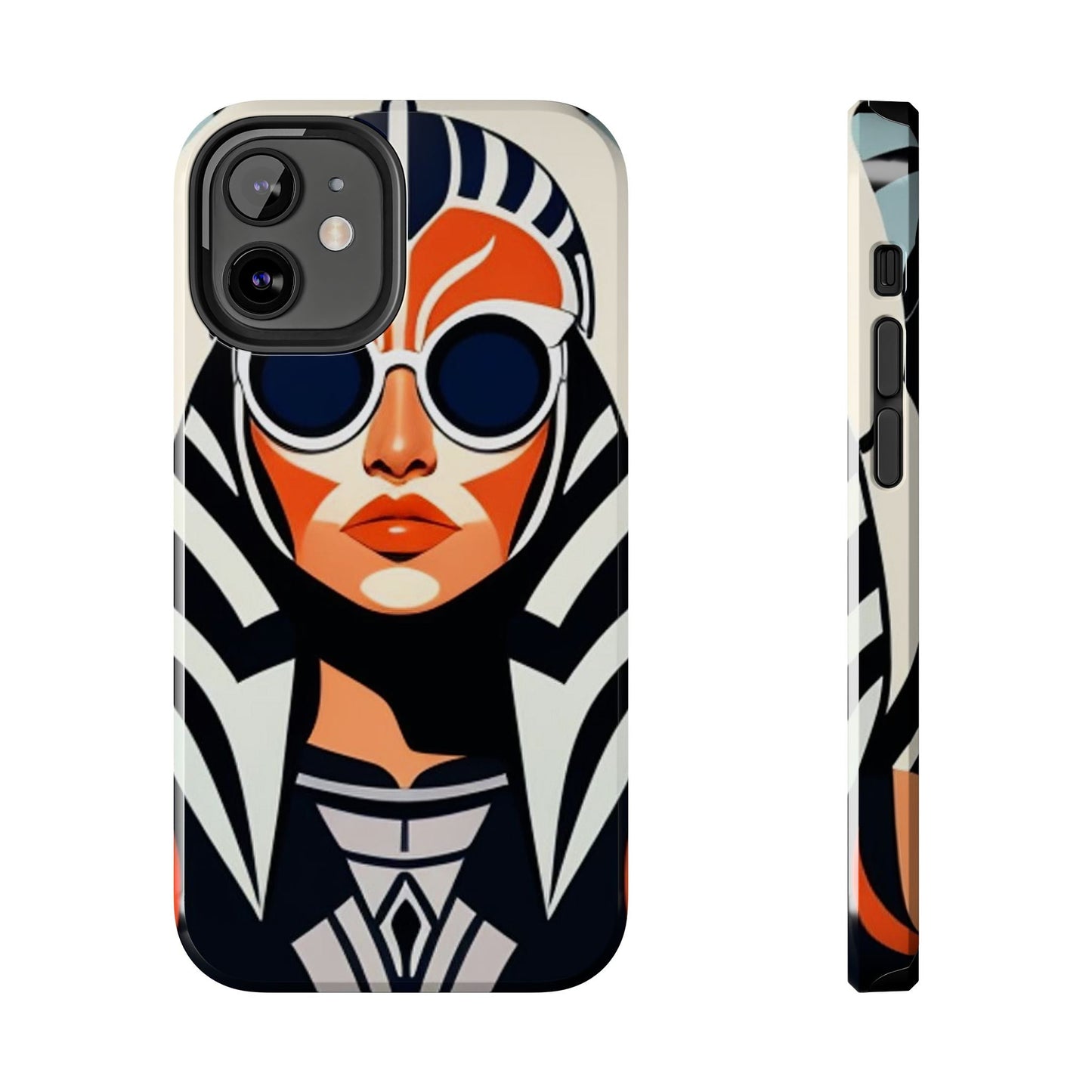 Ahsoka Tano Inspired Tough Phone Case - Star Wars Phone Case, Cute Phone Cover, Custom Phone Protector, Designer Phone Case, Personalized