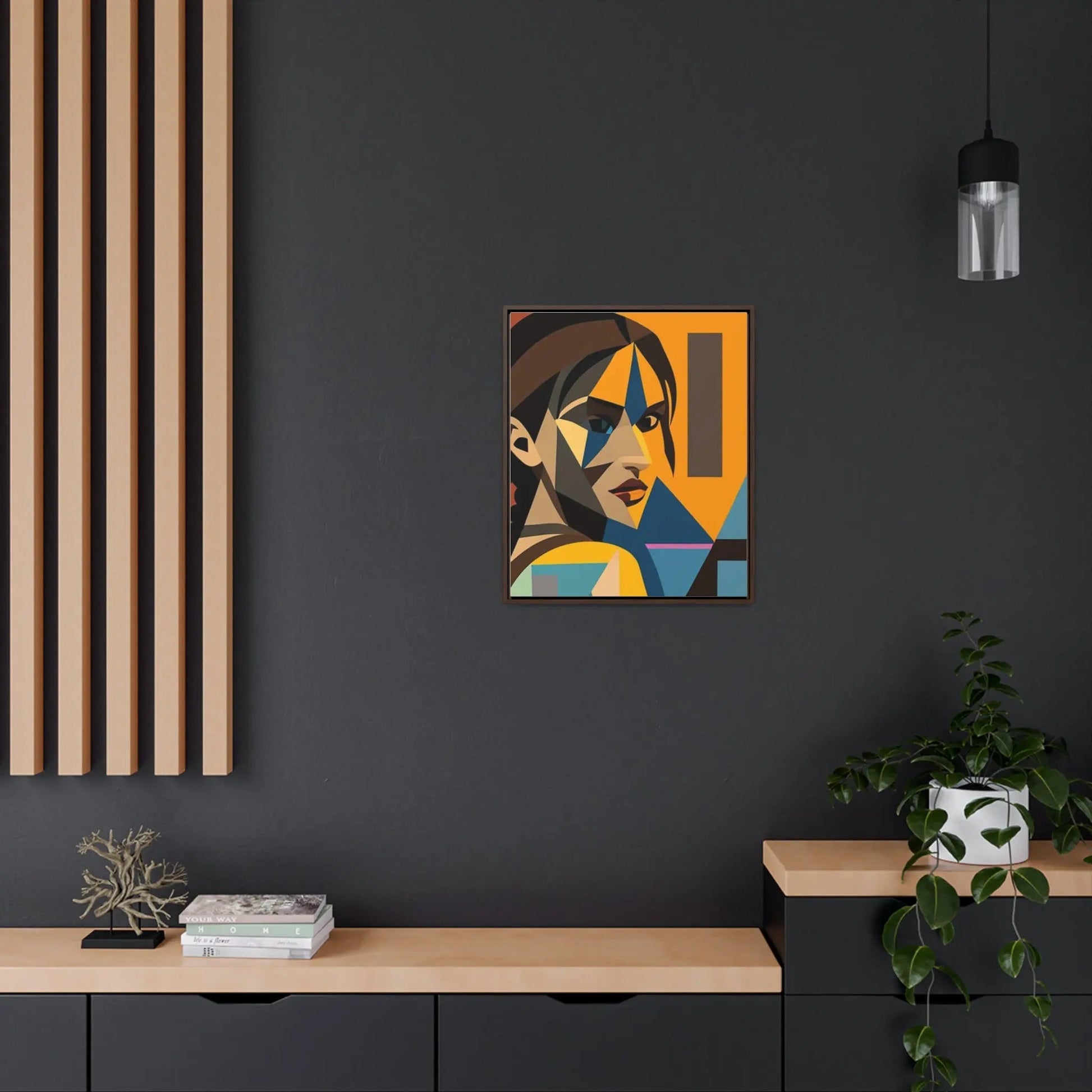 Tomb Raider Gallery Canvas Wraps, Vertical Frame