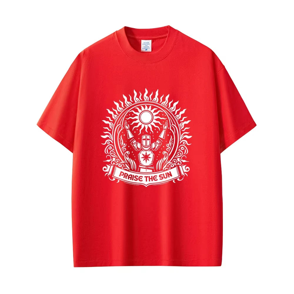 Alabado sea el Sol — Camiseta gráfica de Dark Souls