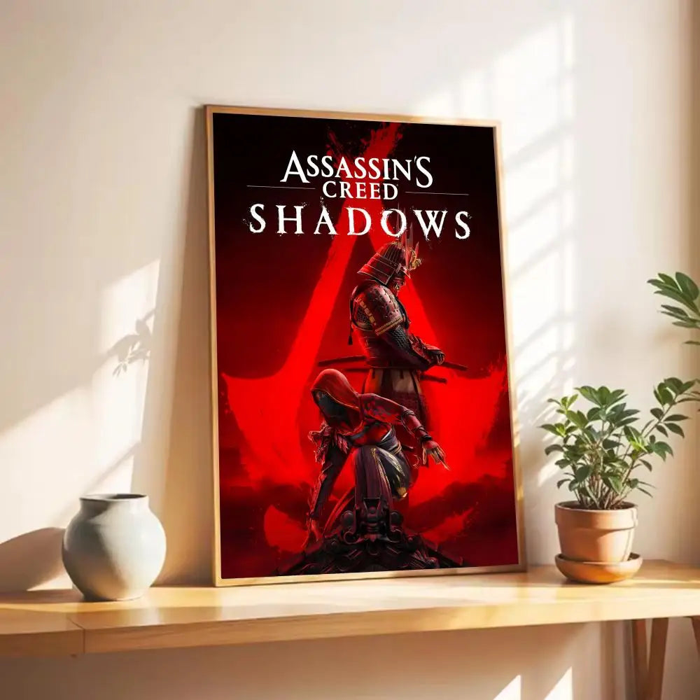 Assassin's Creed Wall Art Poster - Premium Gaming Print, Multiple Sizes