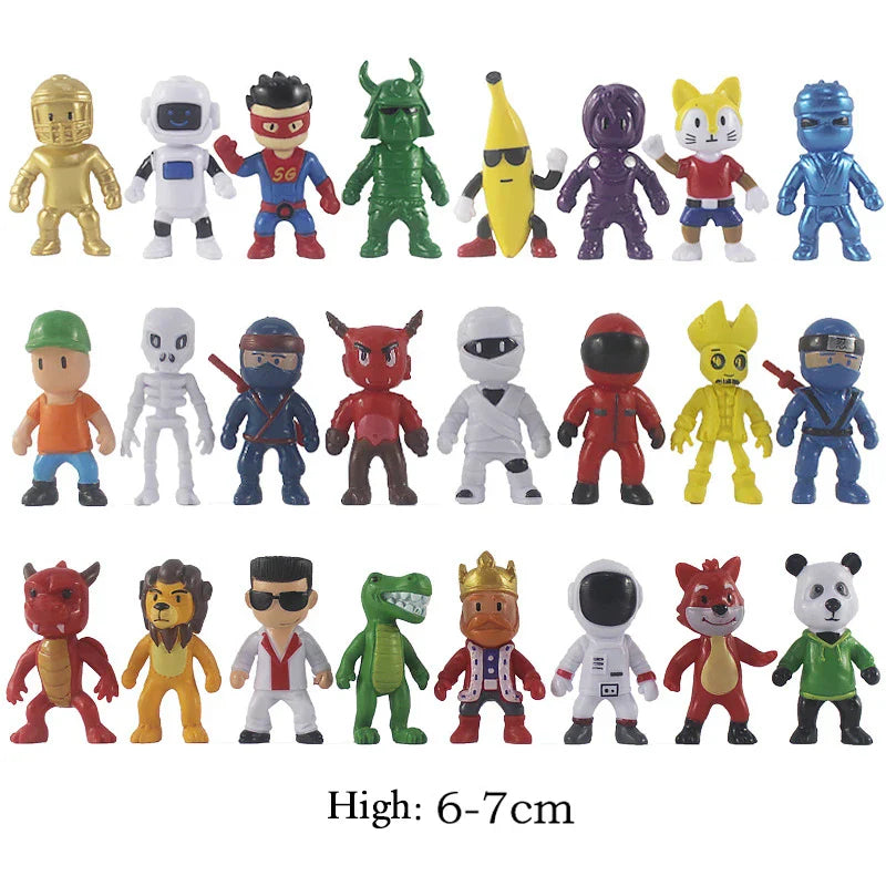 Stumble Guys Action Figure Set all characters - Gapo Goods