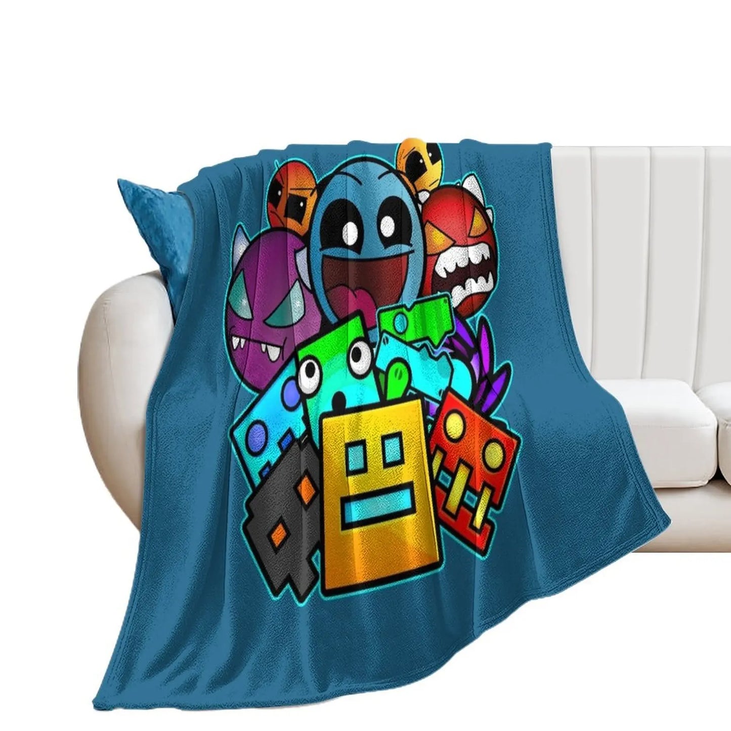 geometry dash character blanket