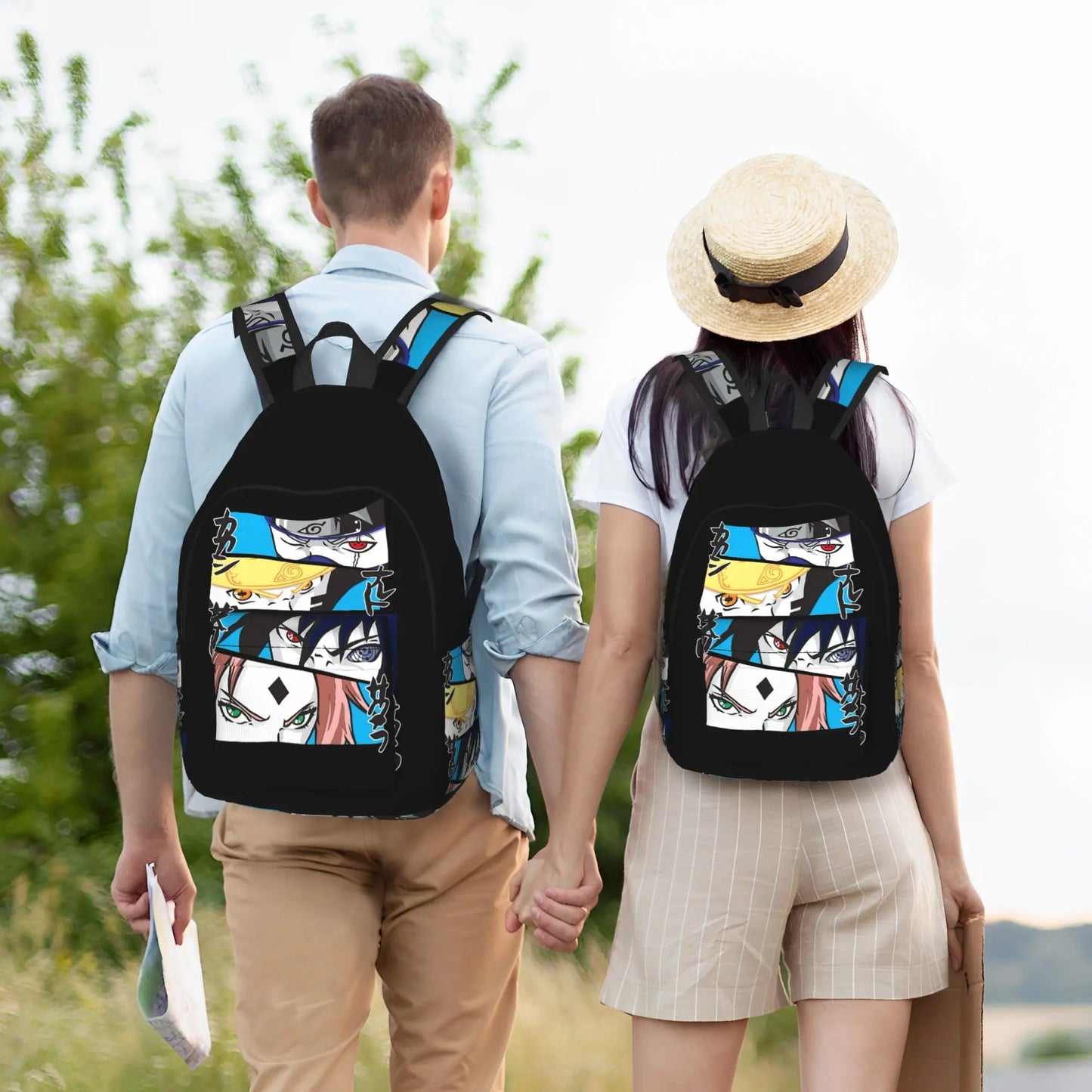 Naruto Anime Backpack - Outdoor Shoulder Rucksack for Fans