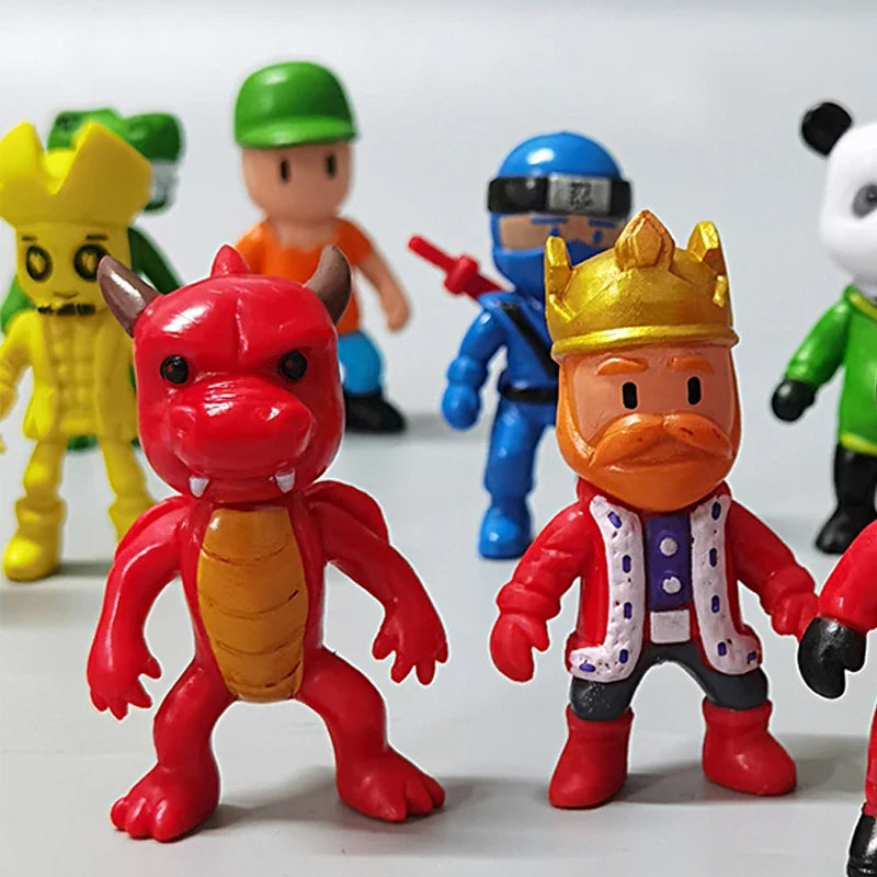 Stumble Guys Action Figure Set closeup - Gapo Goods