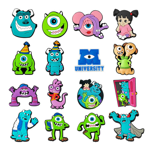 Monsters Inc. Croc Charms 16pcs