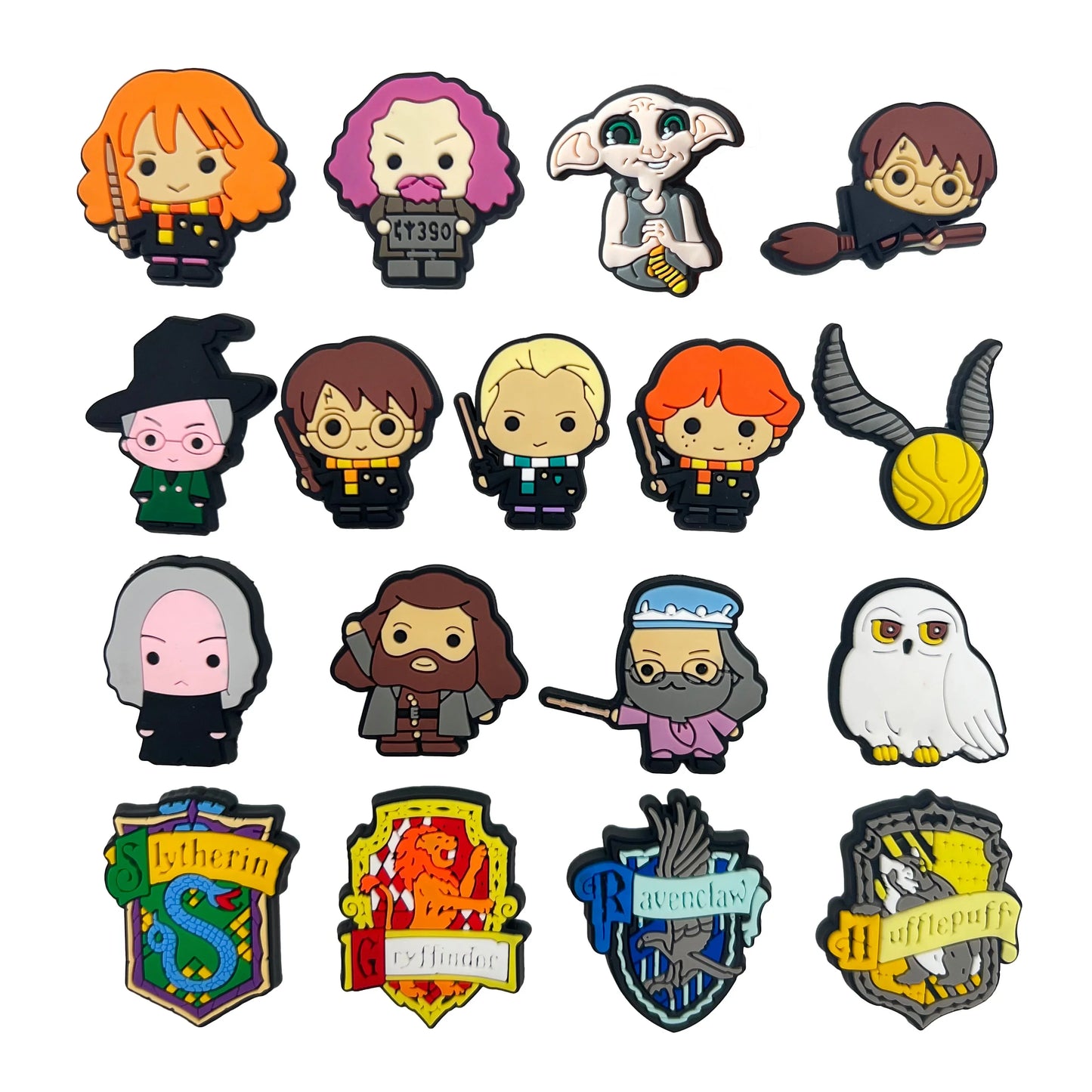 Step into the Wizarding World with Harry Potter Croc Charms 17pcs