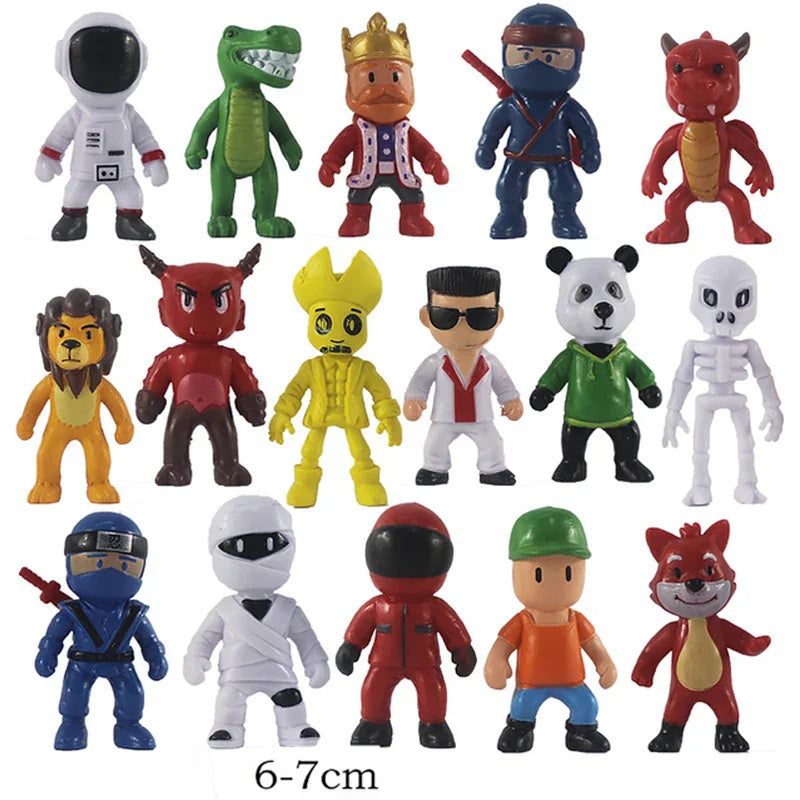 Stumble Guys Action Figure Set 16-piece set - Gapo Goods